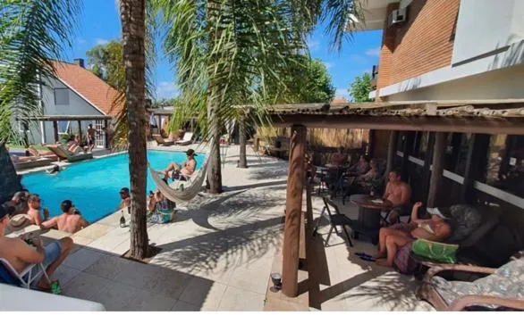 group of guests in Lira Apart Hotel