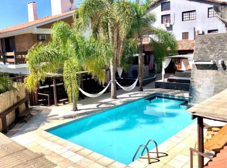 Pool view in Lira Apart Hotel