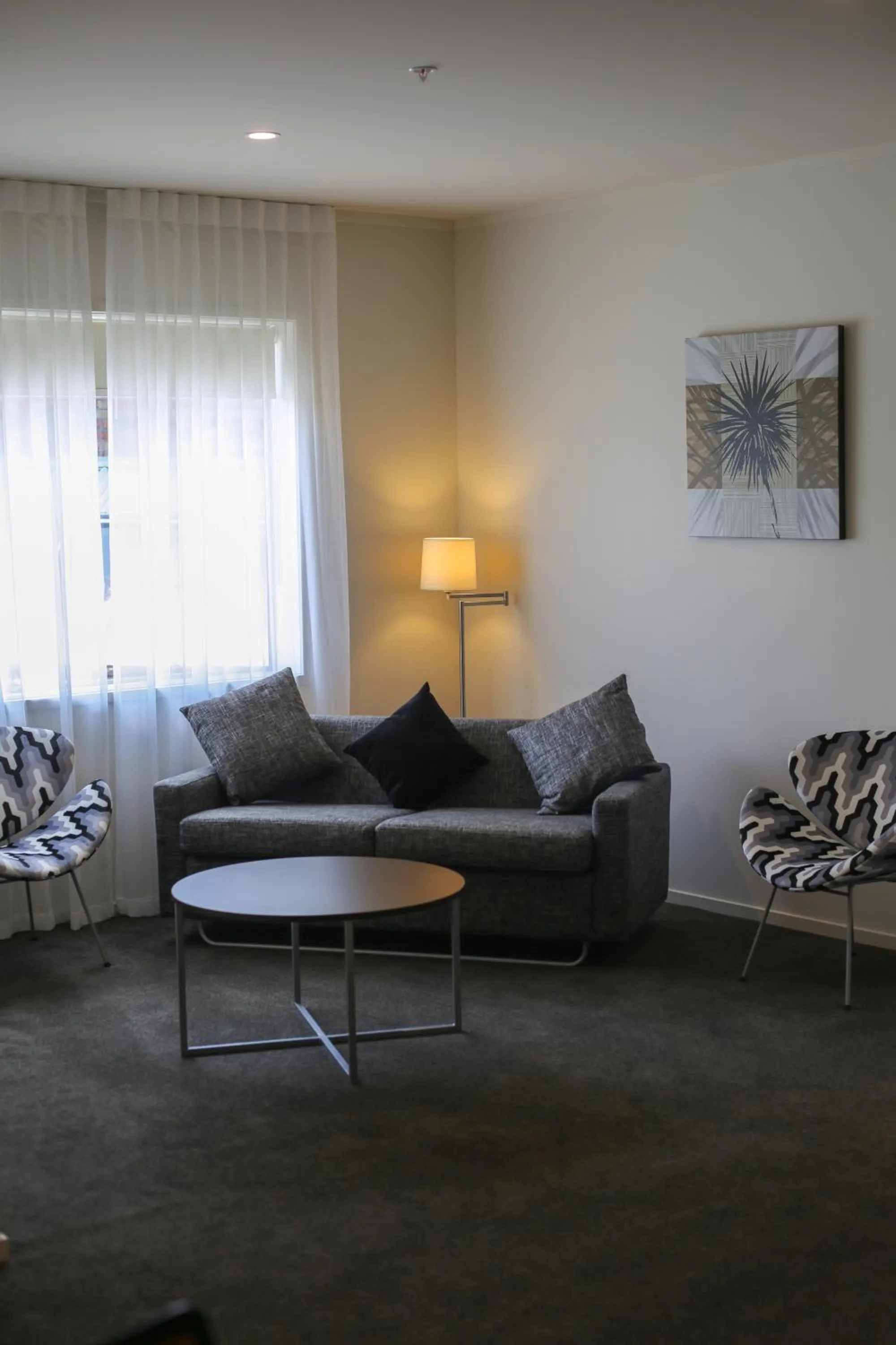 Seating area in Quest Whangarei