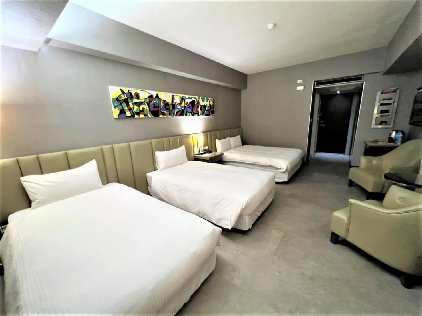 Bed in Kaohsiung Ahotel