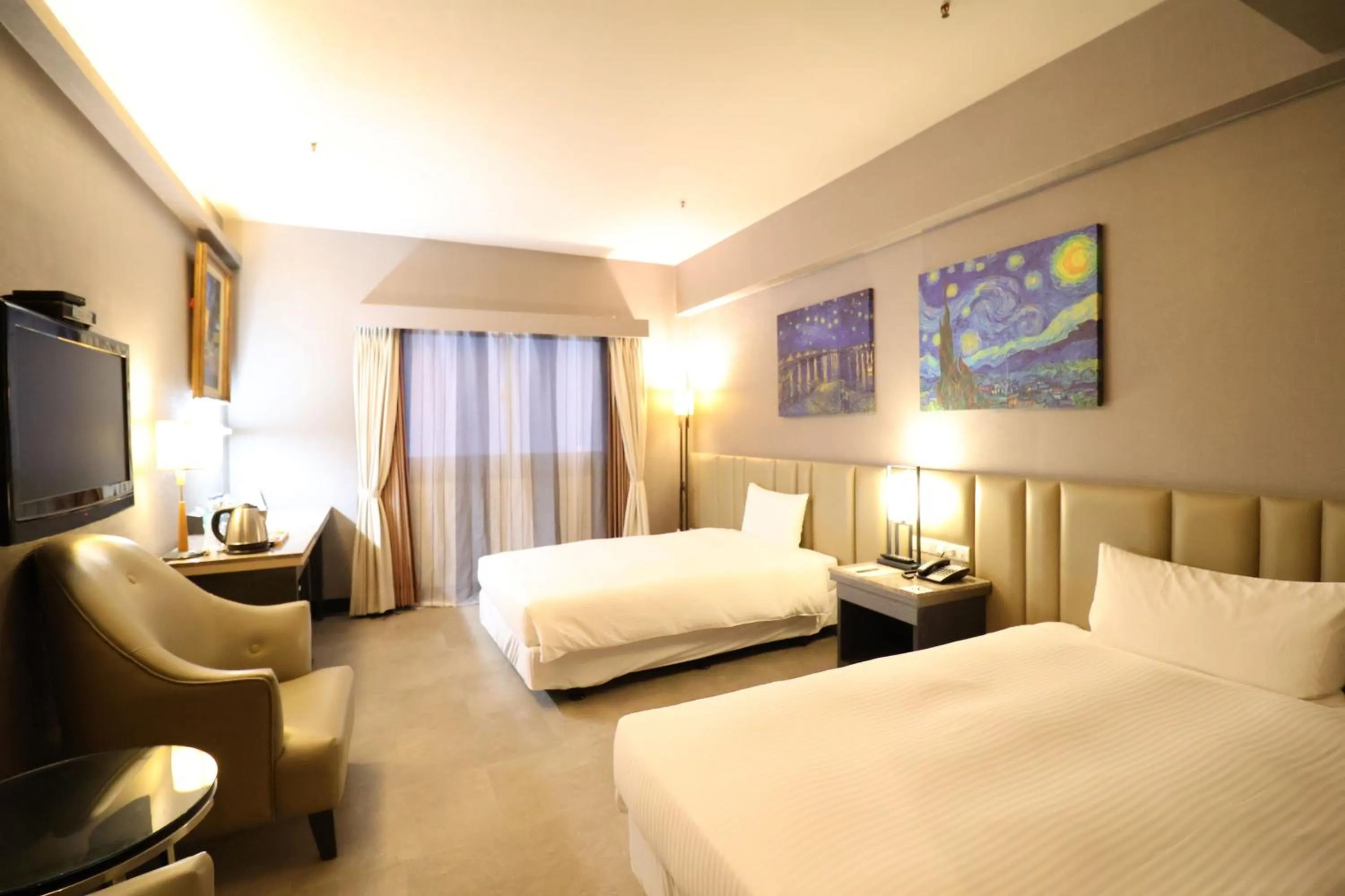 Bedroom, Bed in Kaohsiung Ahotel