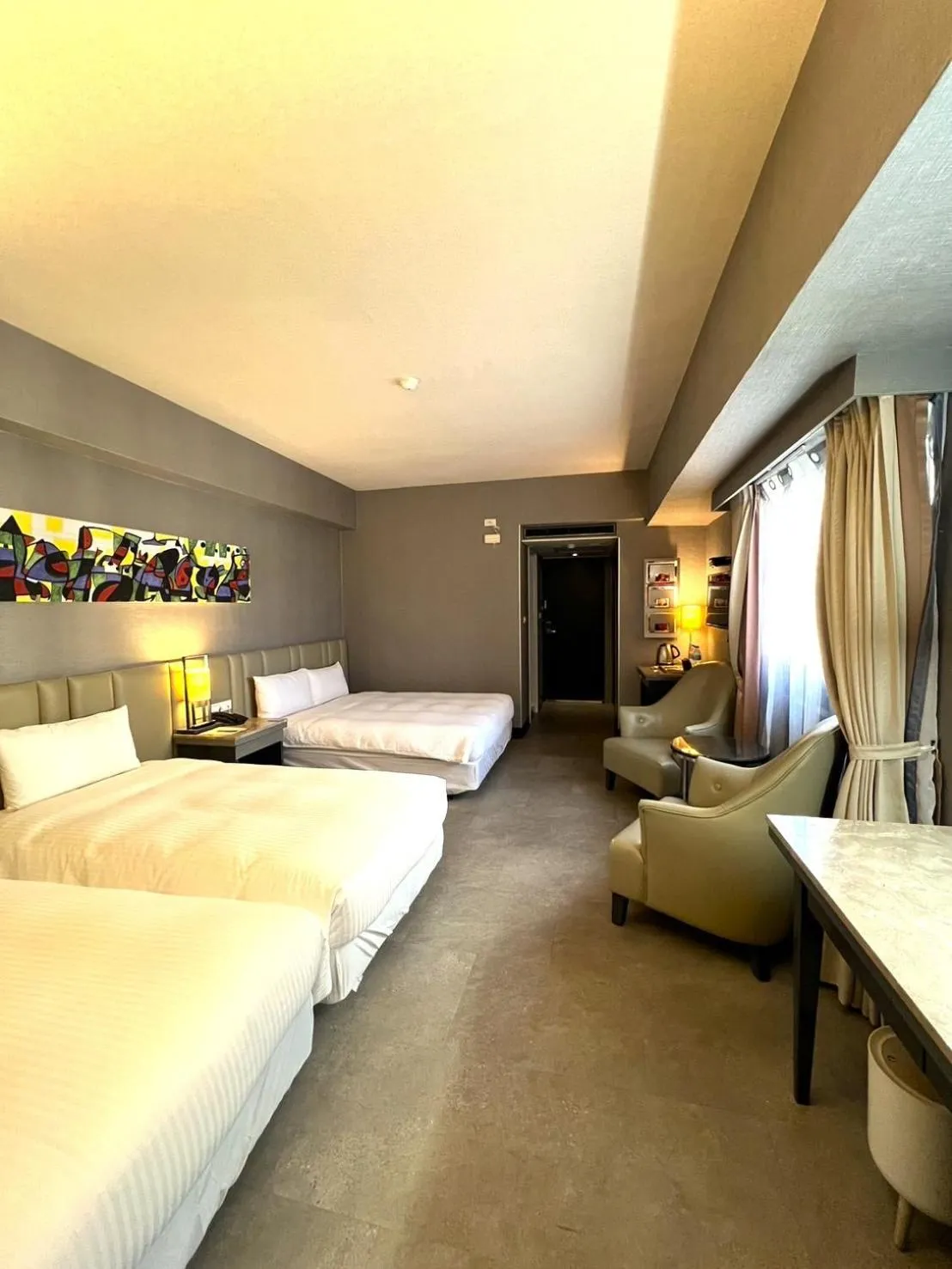 Bedroom, Bed in Kaohsiung Ahotel