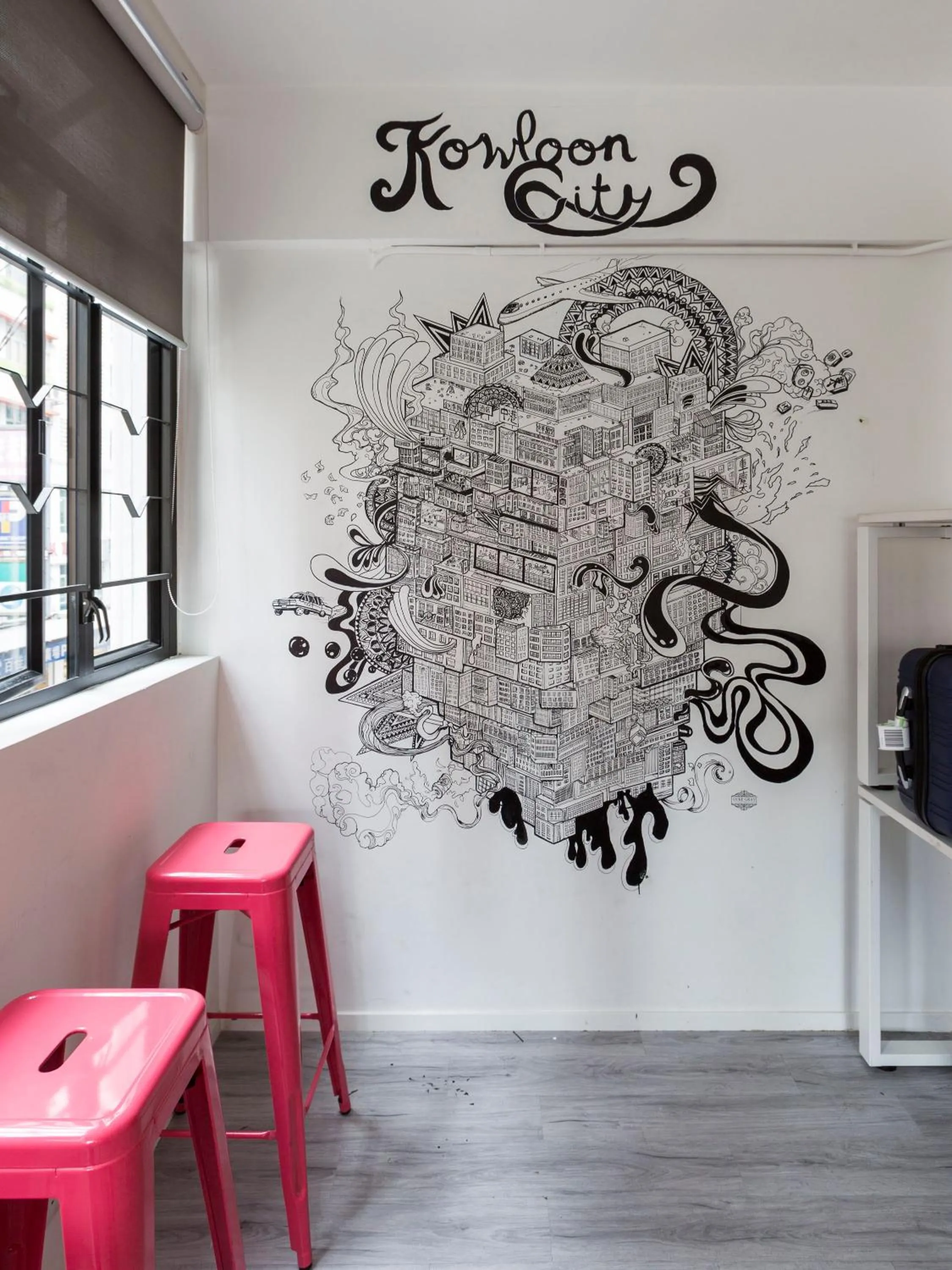 Seating area in The Mahjong