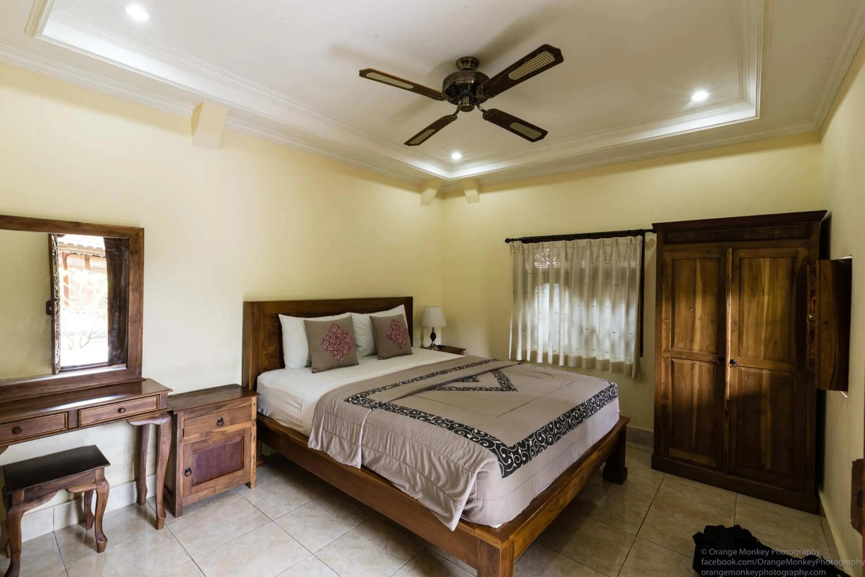 Bedroom, Bed in Sudiana House