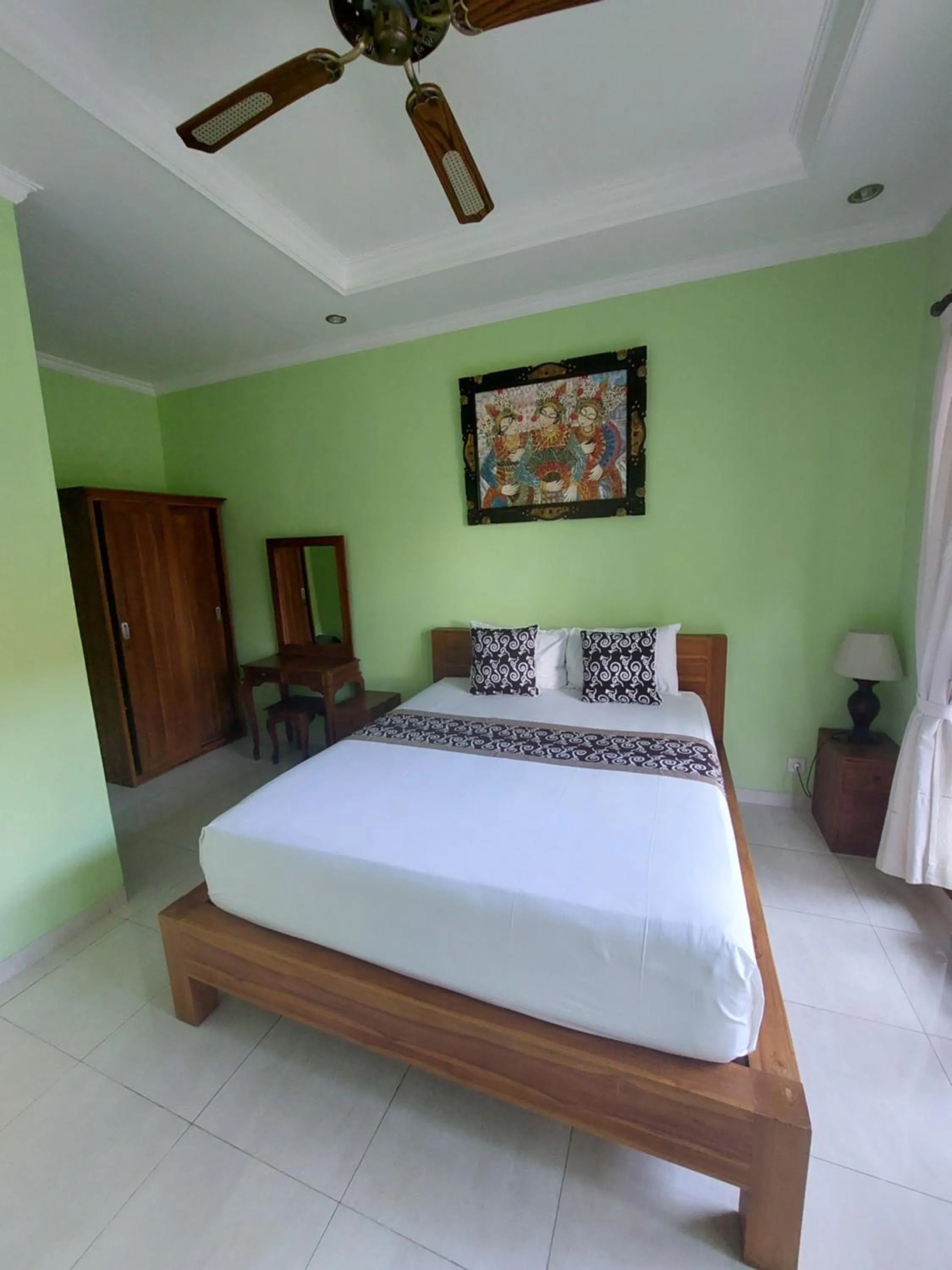 Bed in Sudiana House