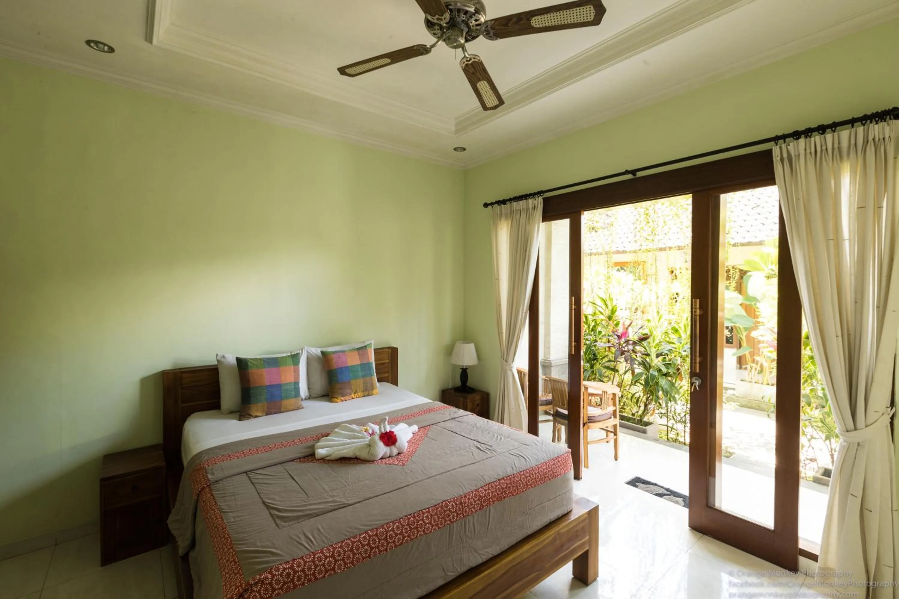 Bedroom, Bed in Sudiana House