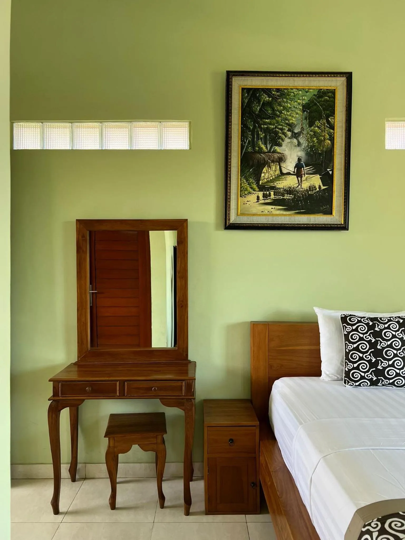 Bed in Sudiana House