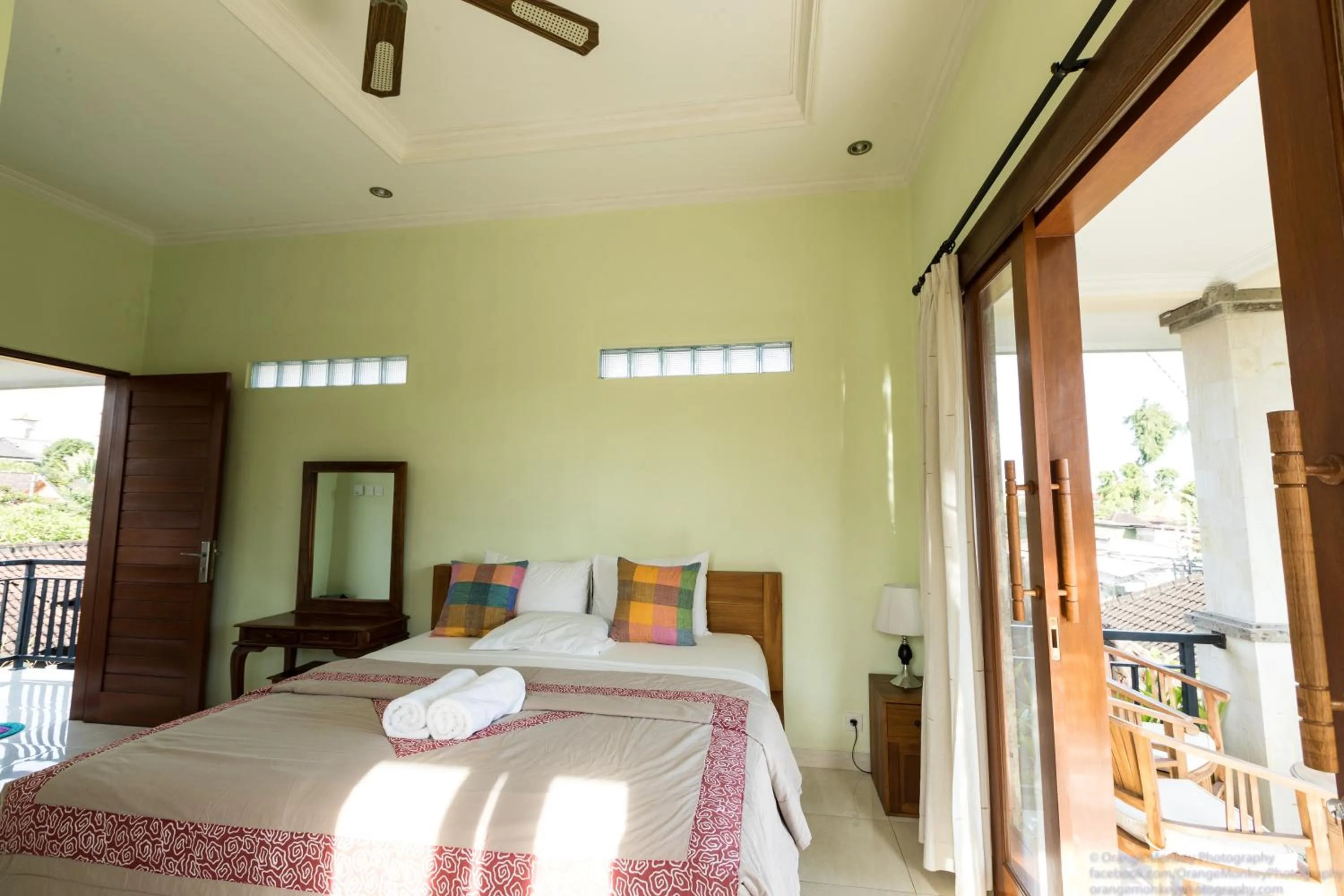 Bedroom, Bed in Sudiana House