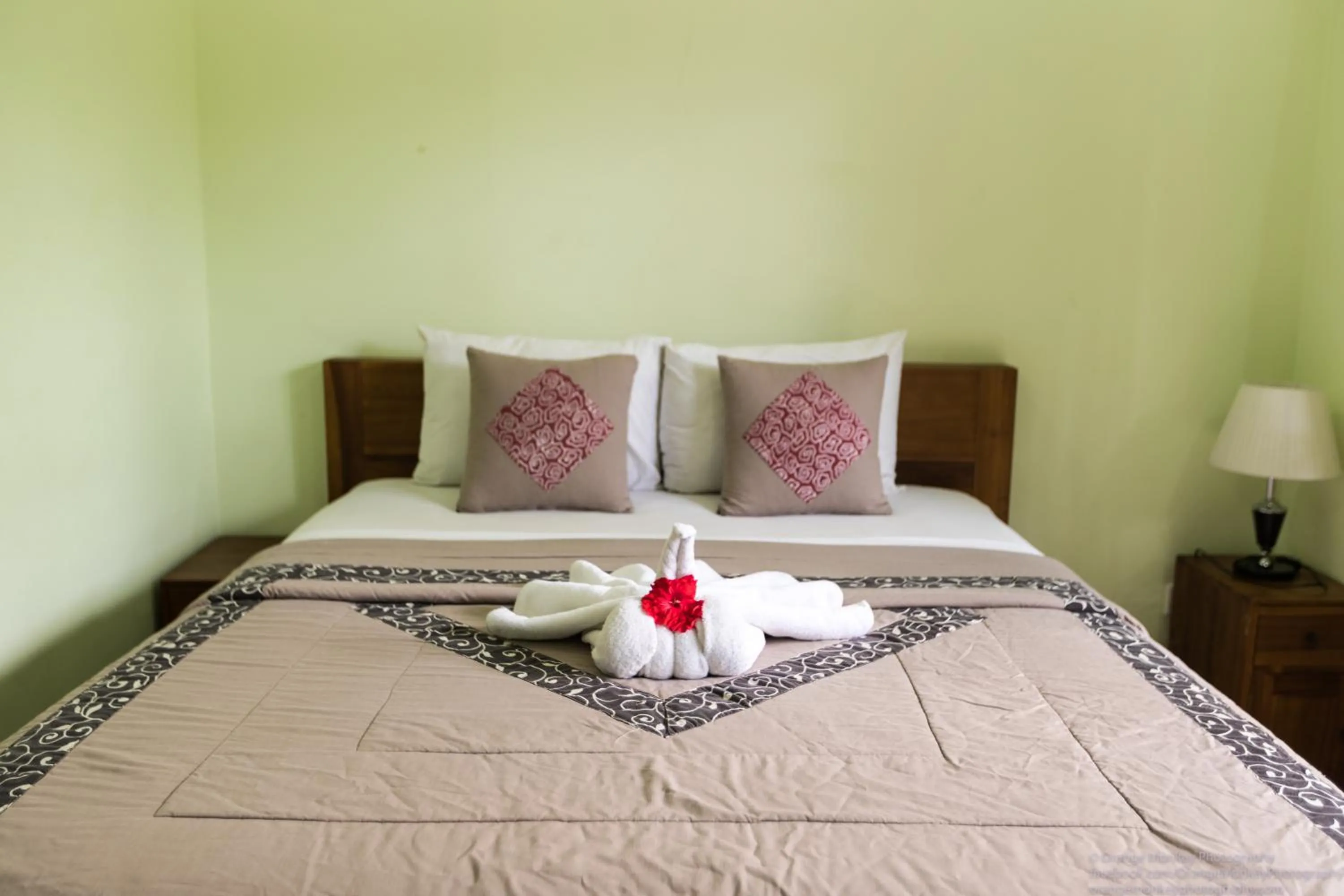 Bedroom, Bed in Sudiana House