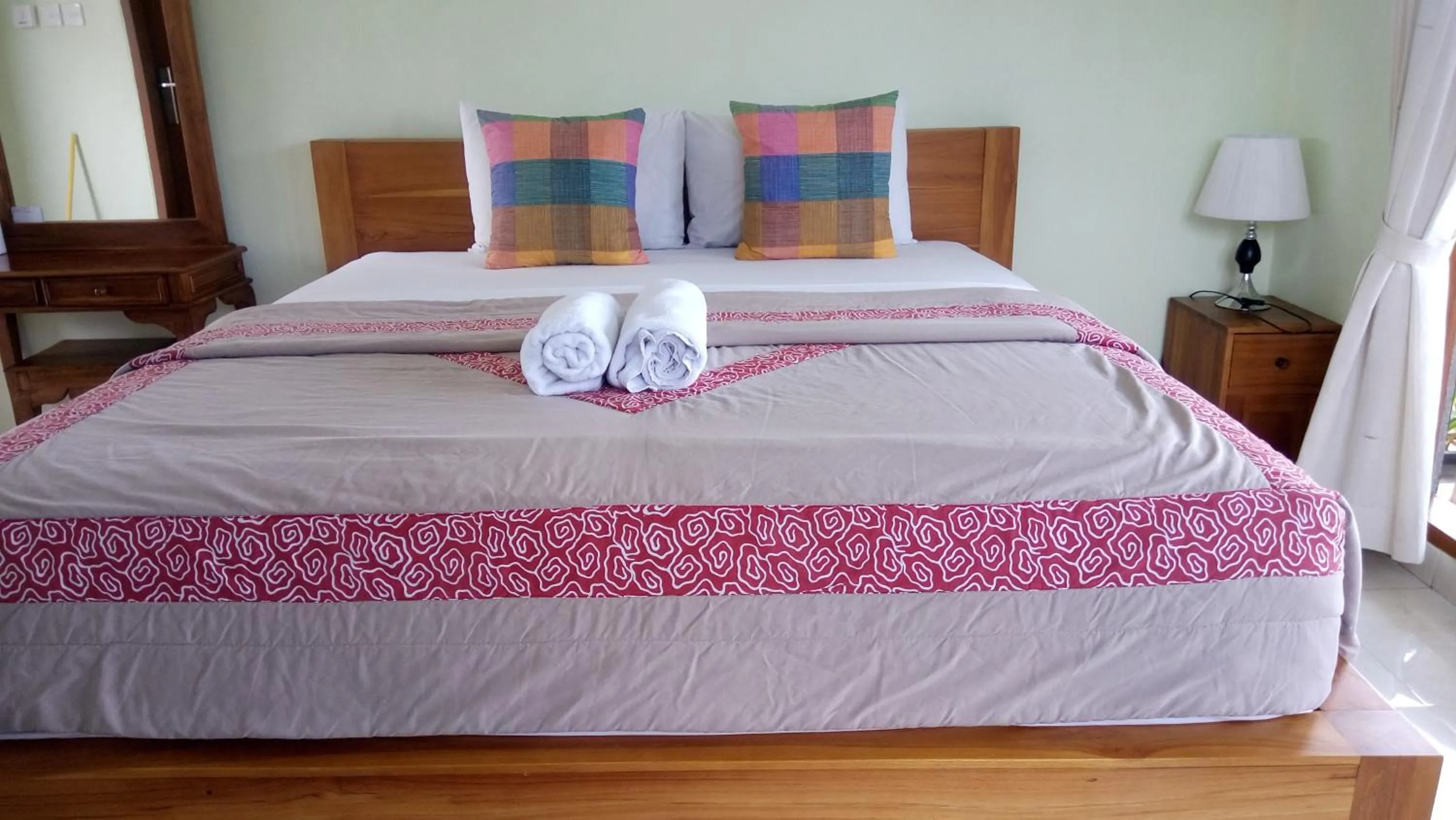 Bedroom, Bed in Sudiana House