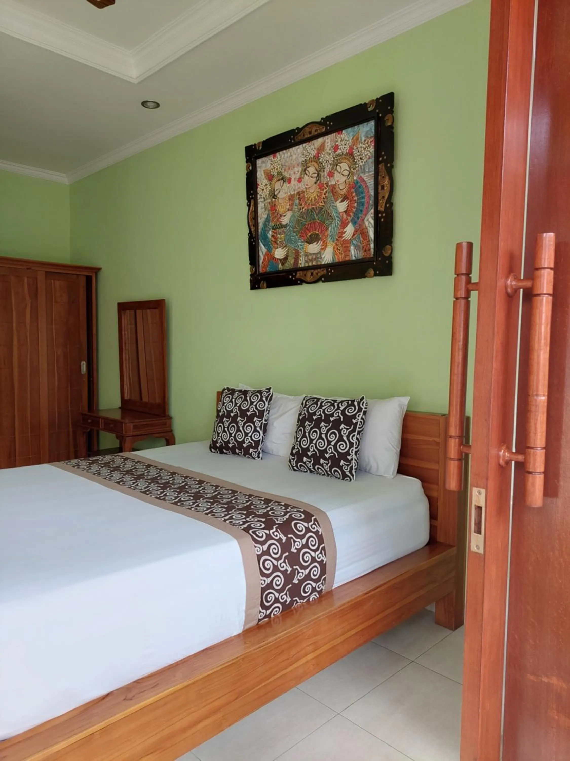 Bed in Sudiana House