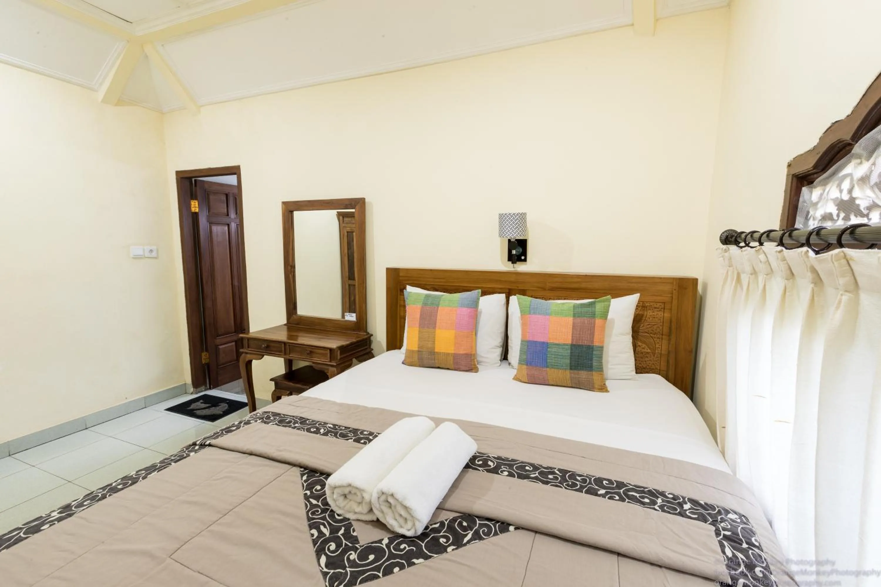 Bedroom, Bed in Sudiana House