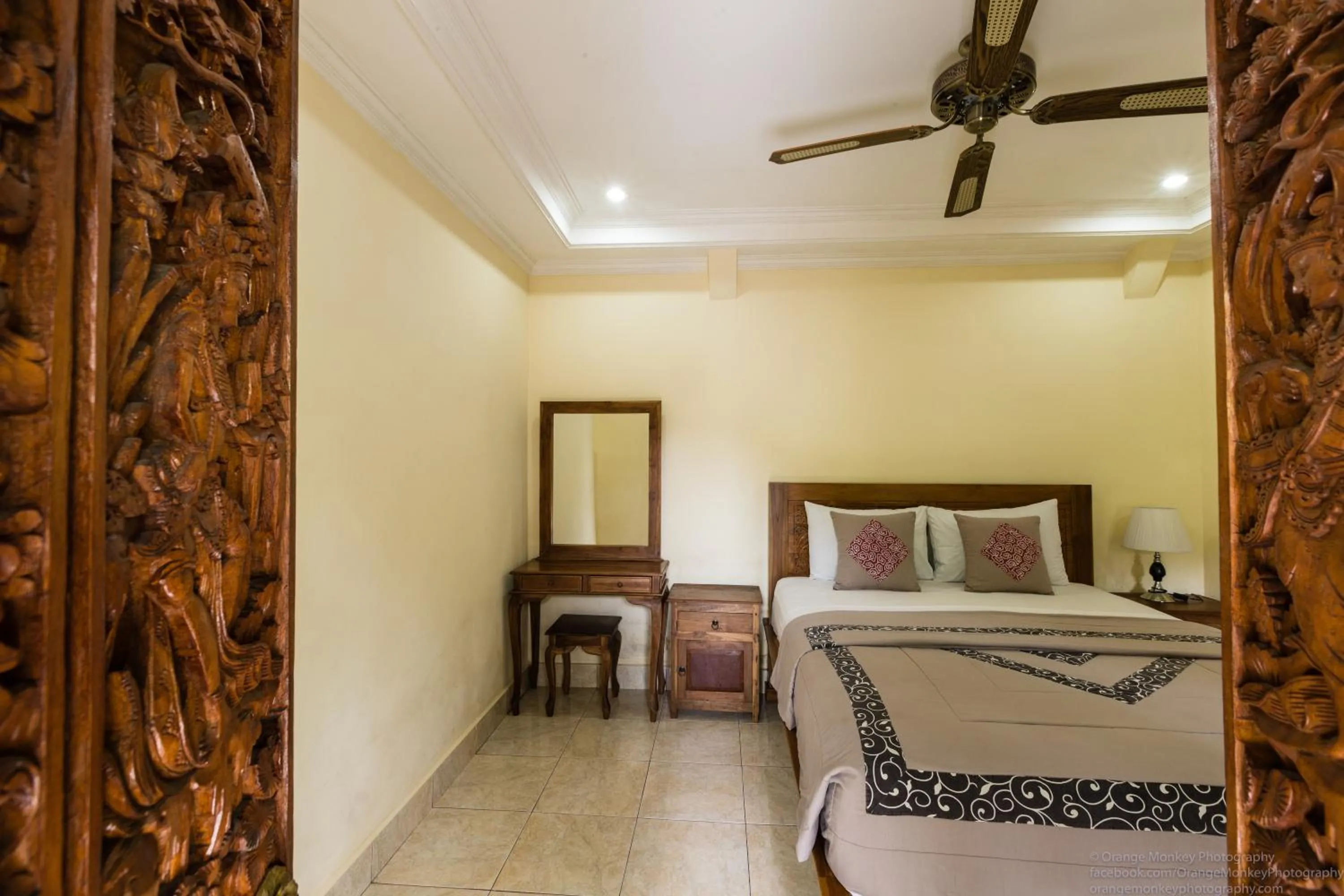 Bedroom, Bed in Sudiana House