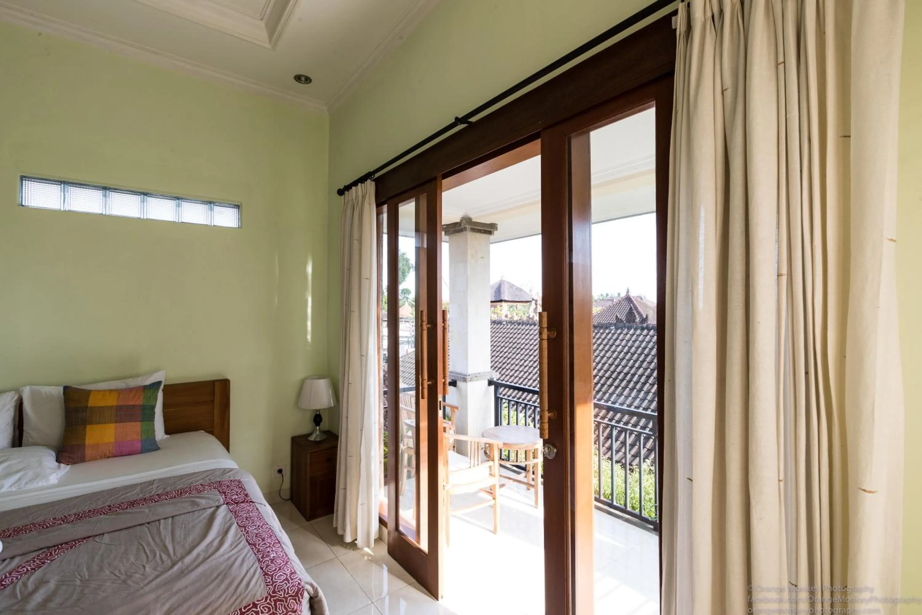 Balcony/Terrace, Bed in Sudiana House
