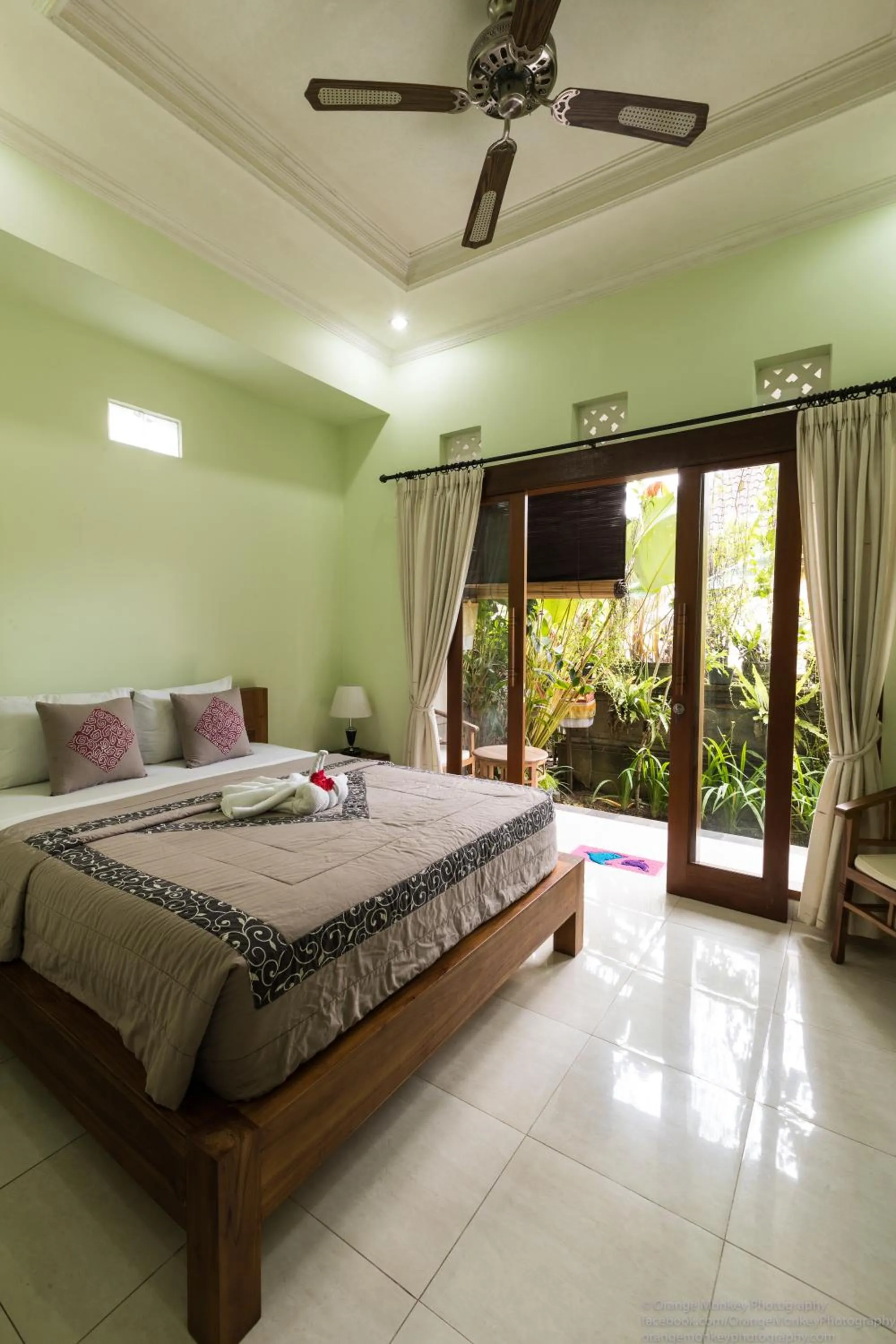 Bedroom, Bed in Sudiana House