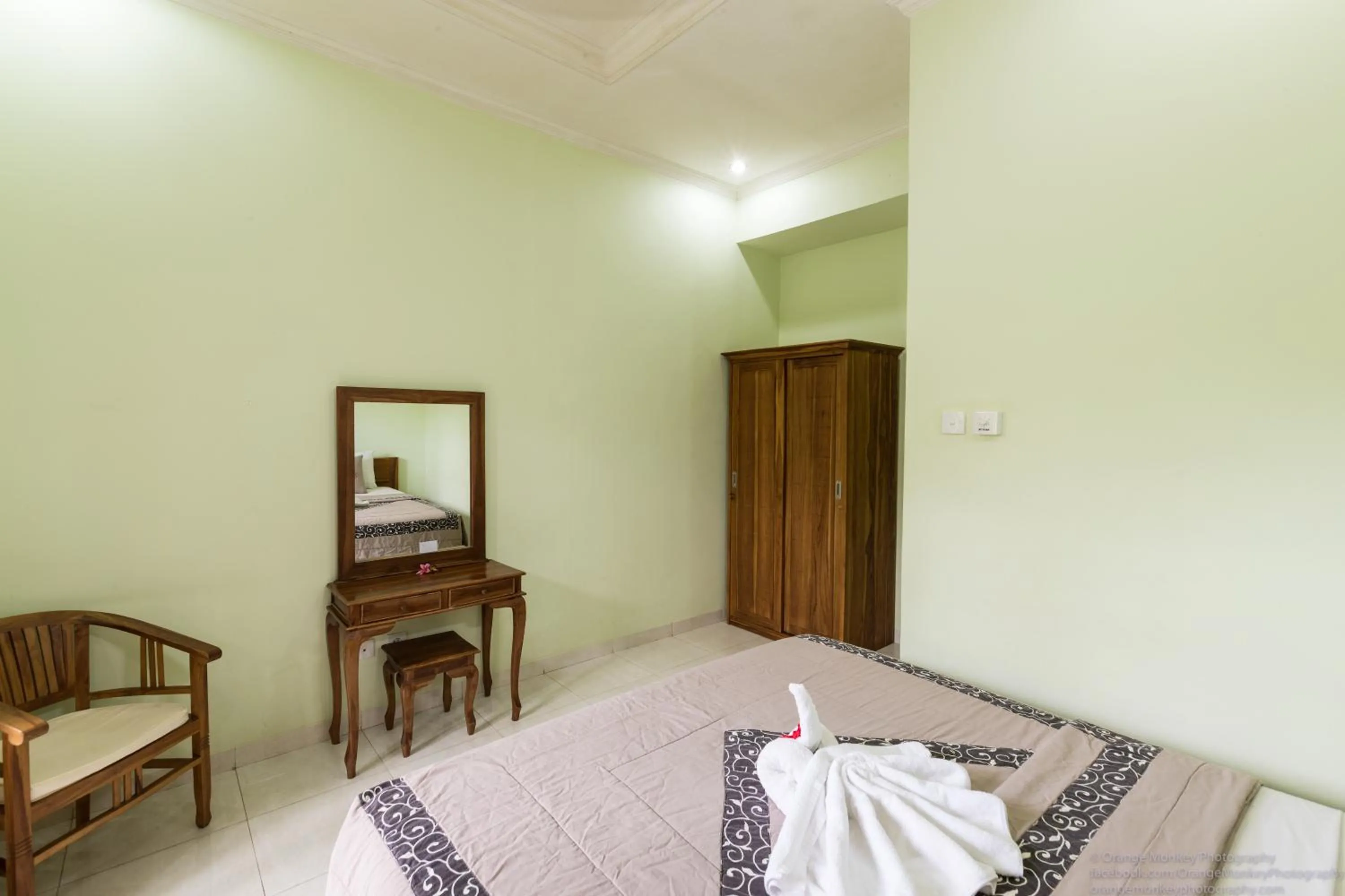 Bedroom, Bed in Sudiana House