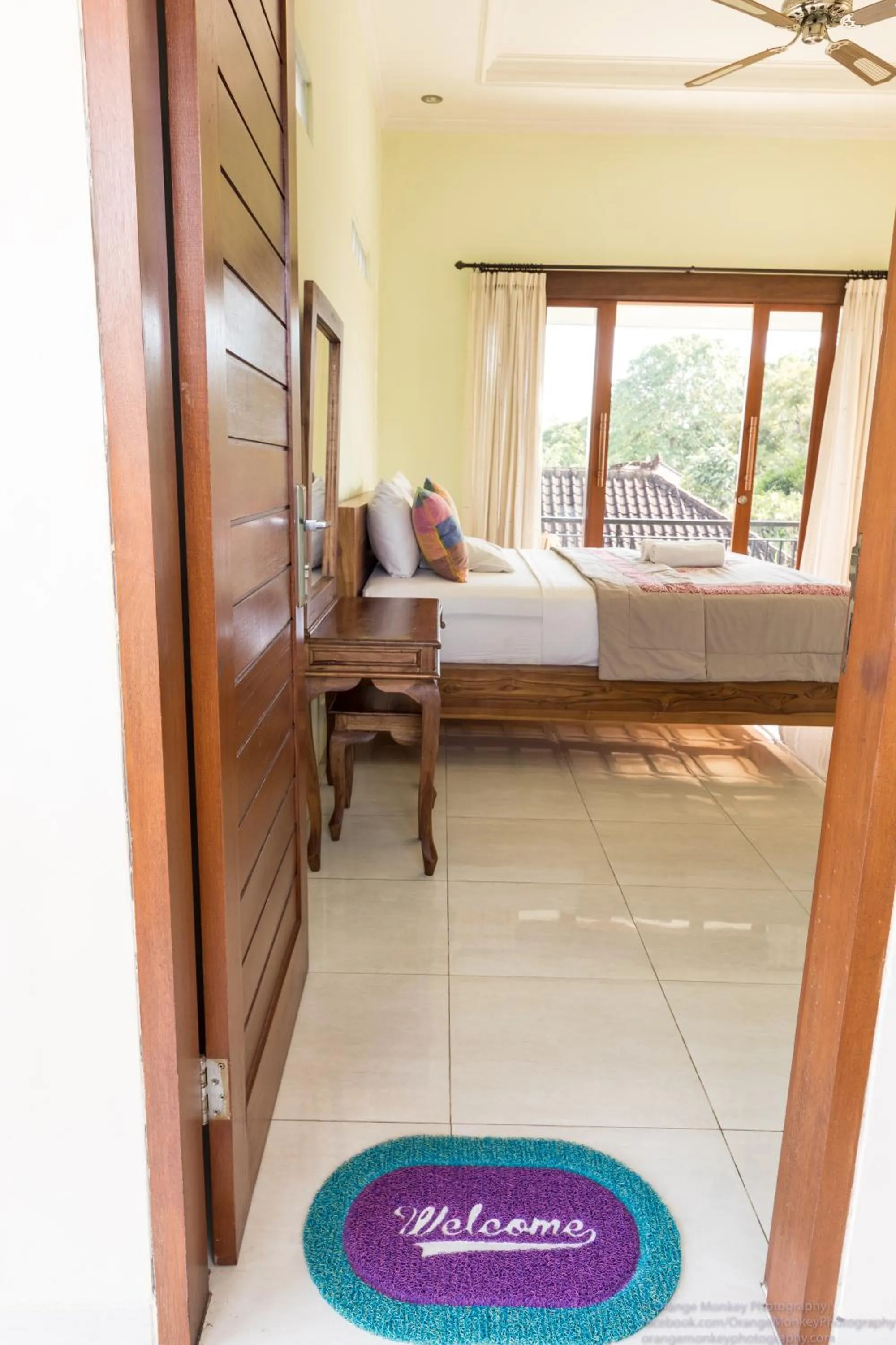 Bedroom, Bed in Sudiana House