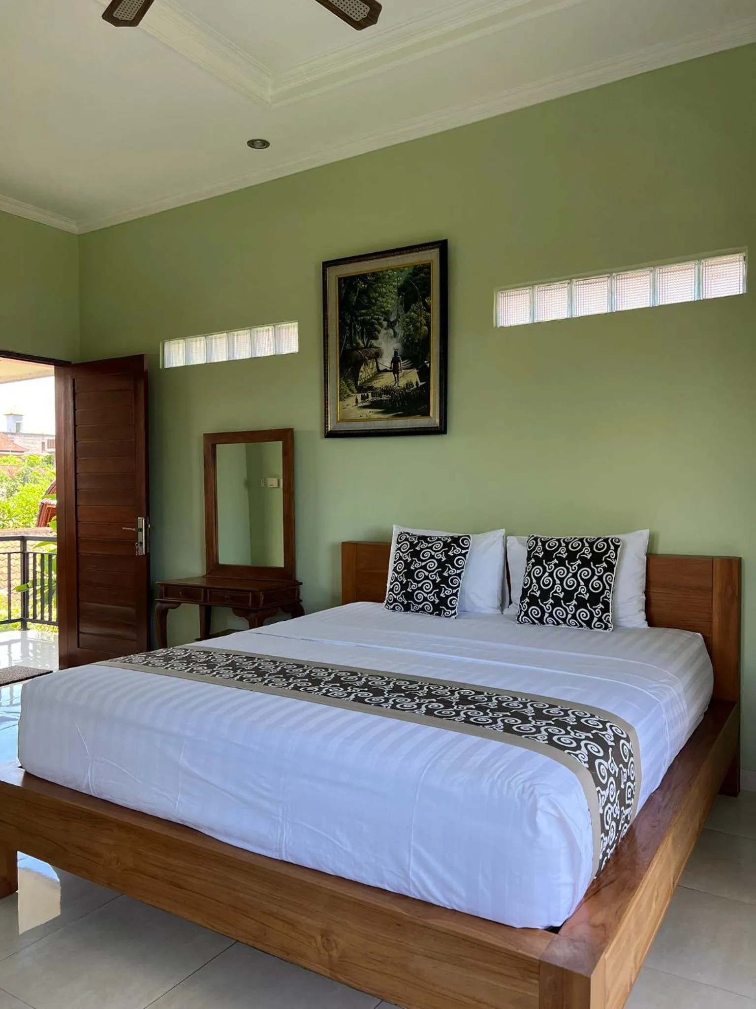 Bed in Sudiana House