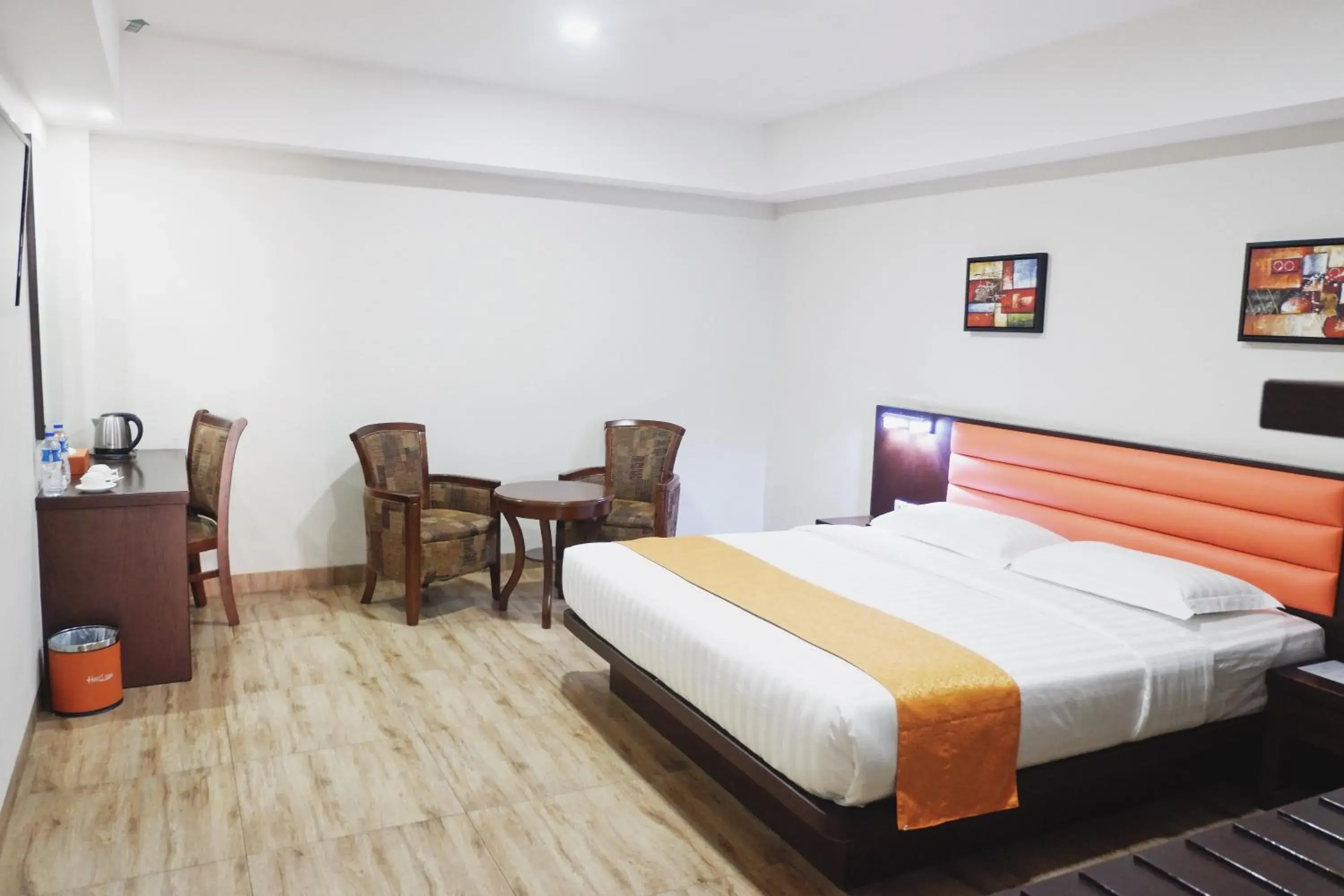 Bed in Hans Inn Batam Bed in Hans Inn Batam