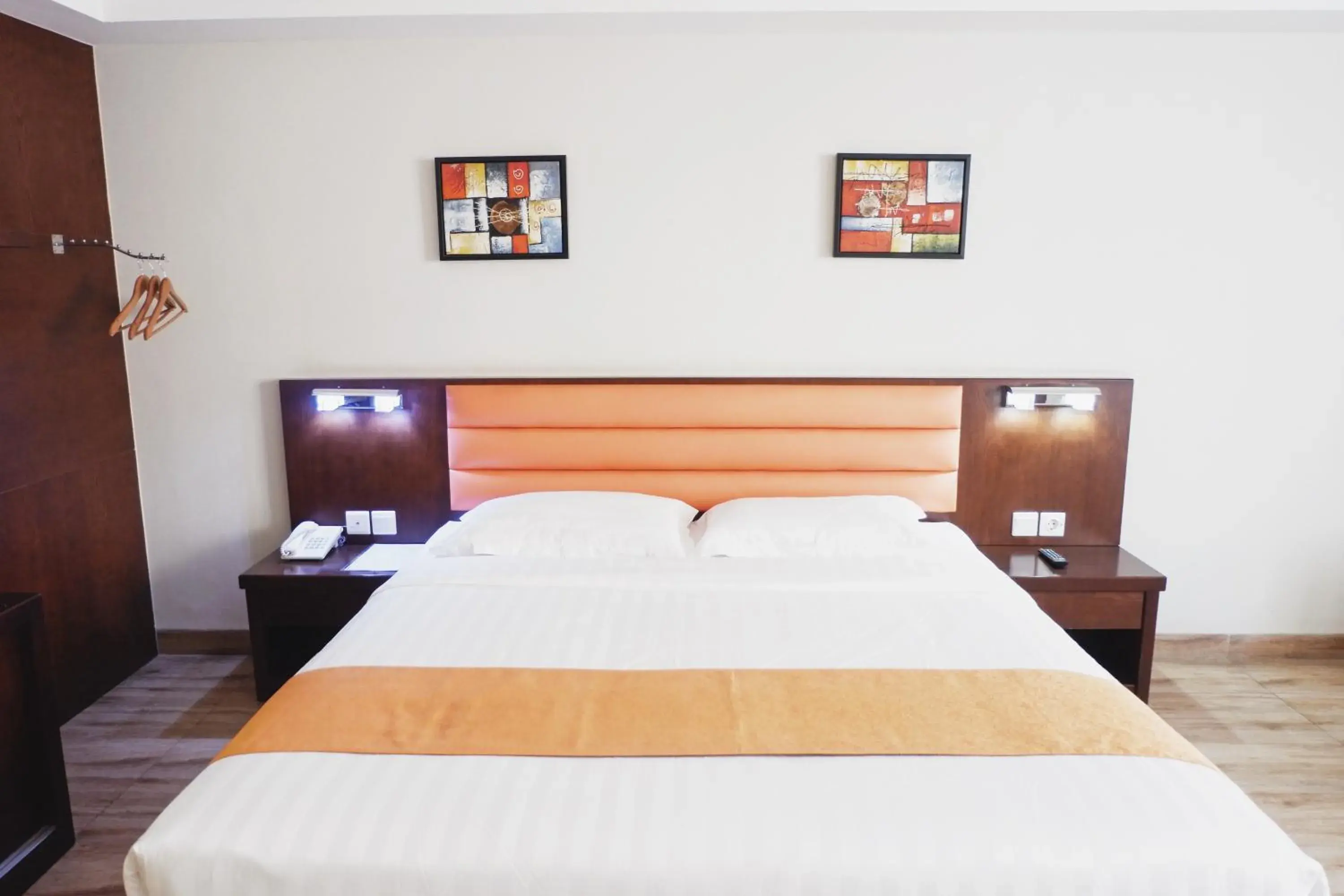 Bed in Hans Inn Batam Bed in Hans Inn Batam