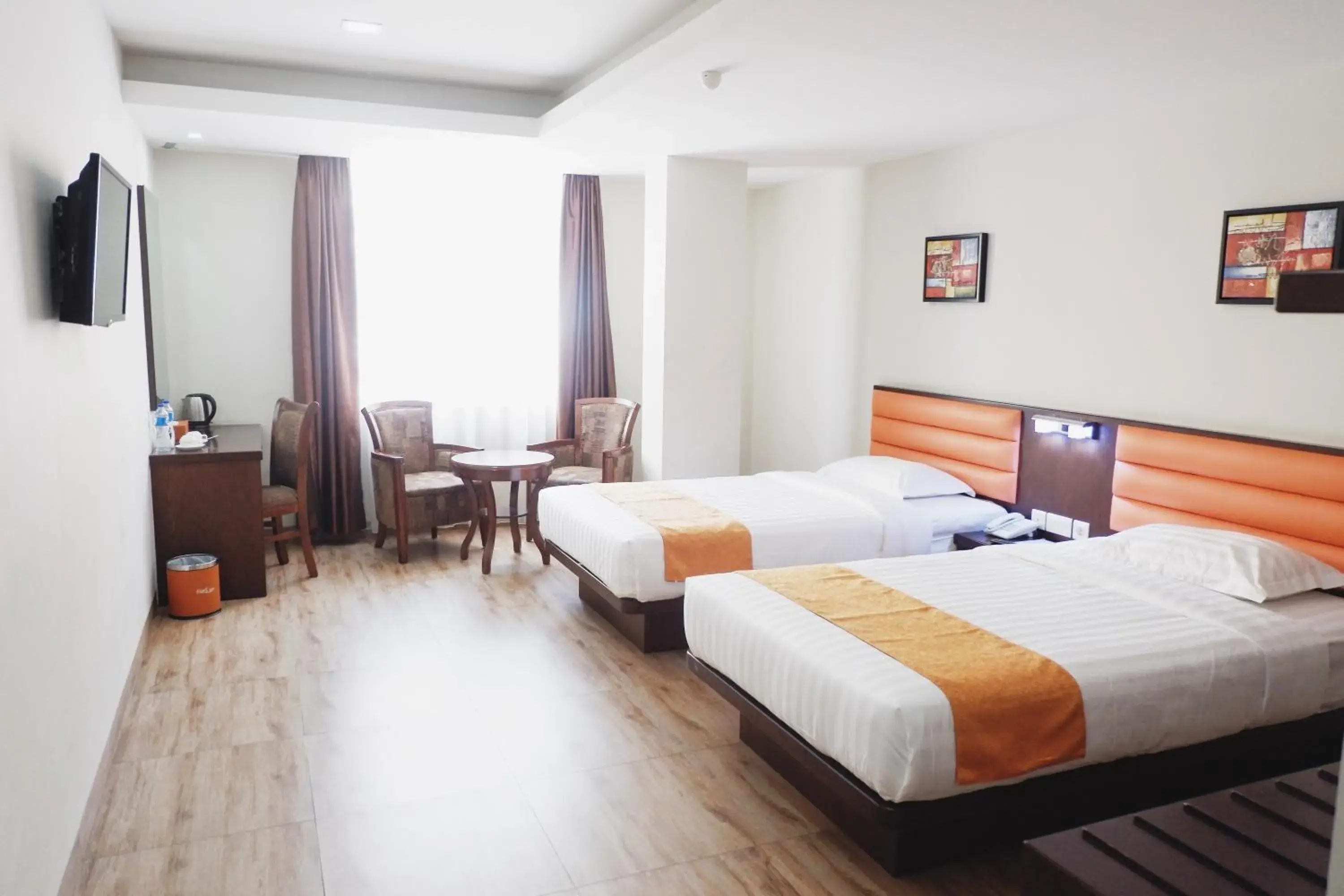 Bed in Hans Inn Batam Bed in Hans Inn Batam