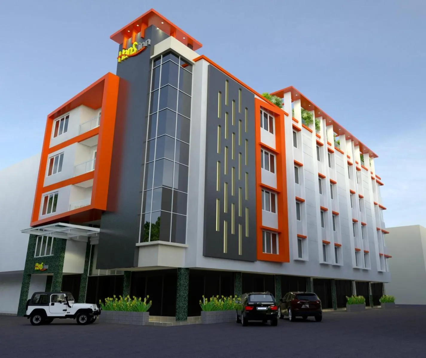 Property building in Hans Inn Batam