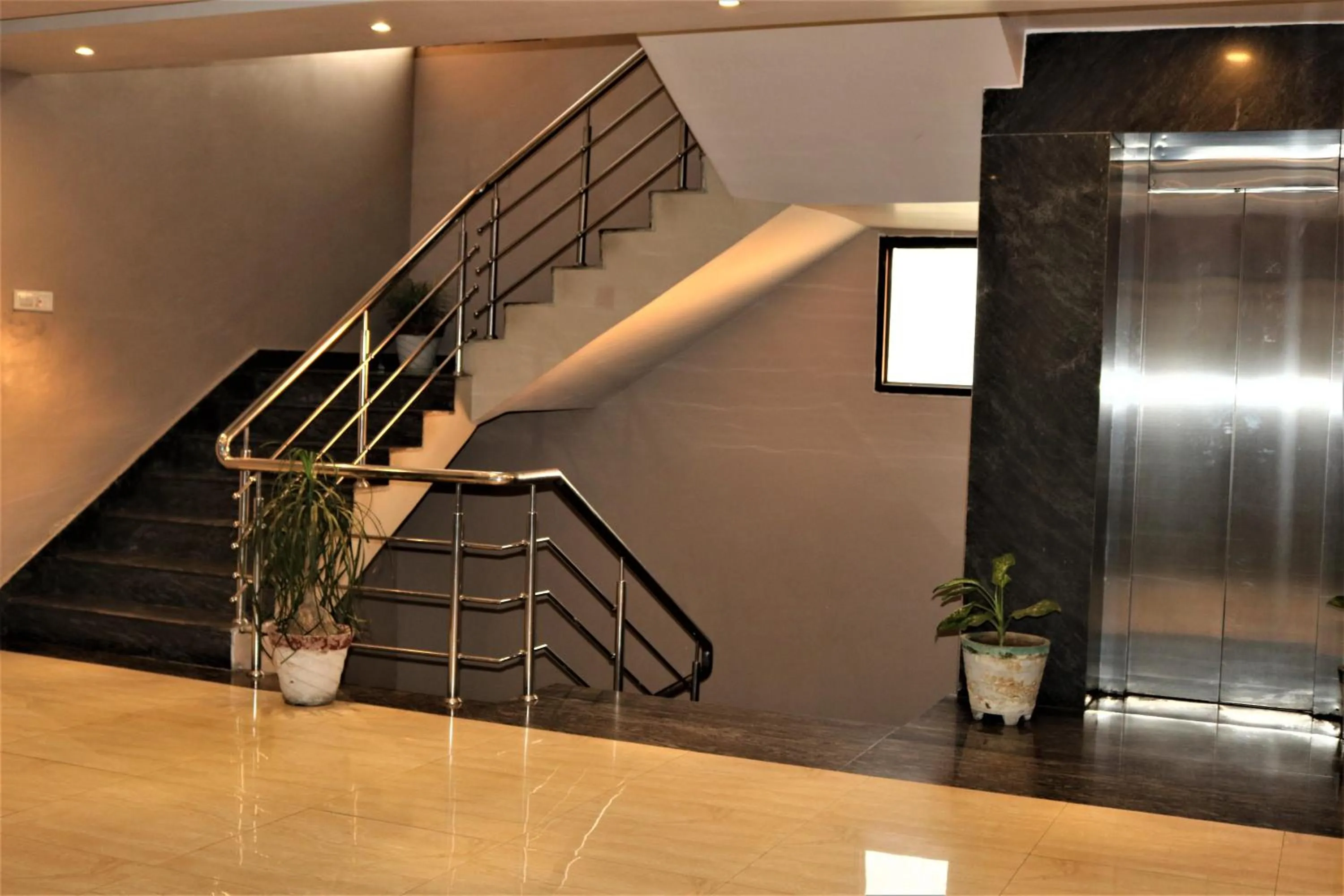 elevator in Hotel Vaishnavi Heights