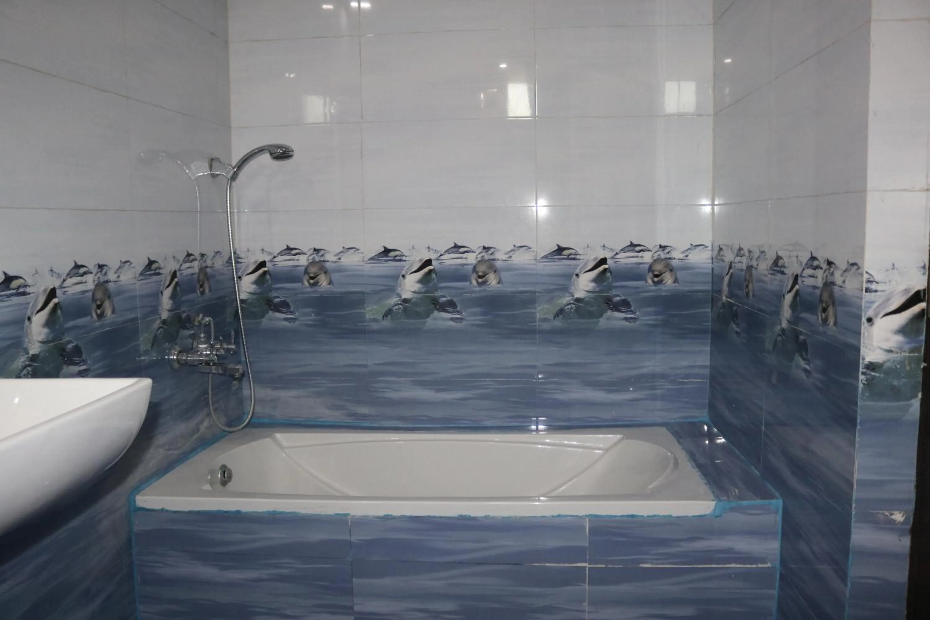 Bathroom in Hotel Vaishnavi Heights