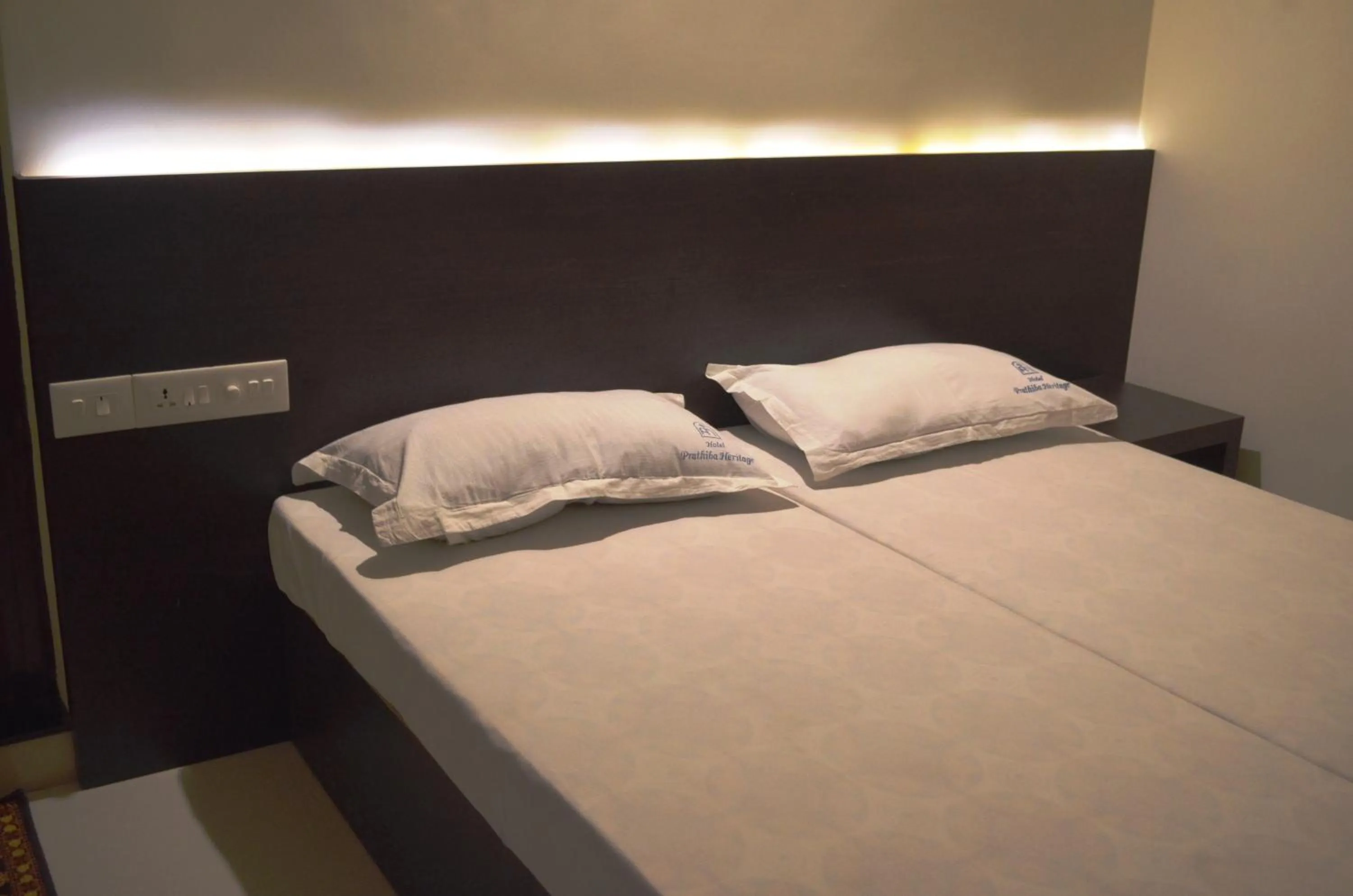 Photo of the whole room, Bed in Hotel Prathiba Heritage