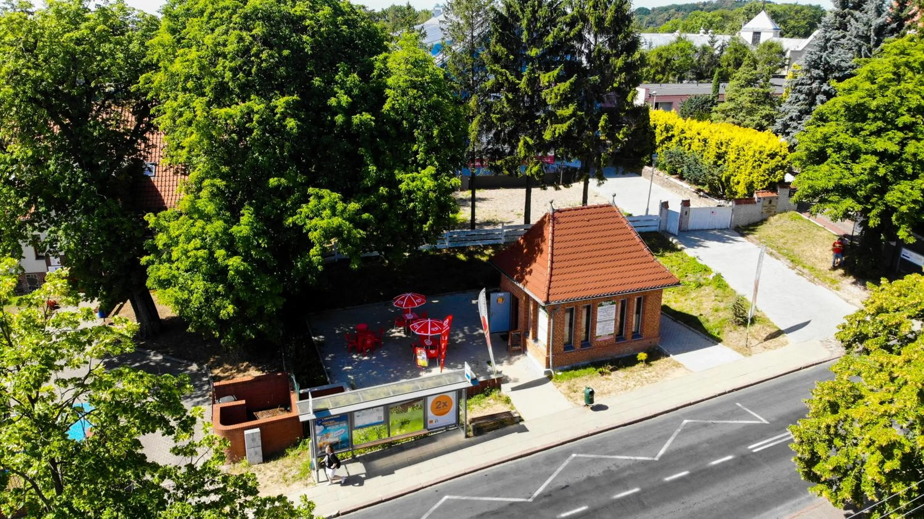 Bird's eye view in Dom św. Józefa