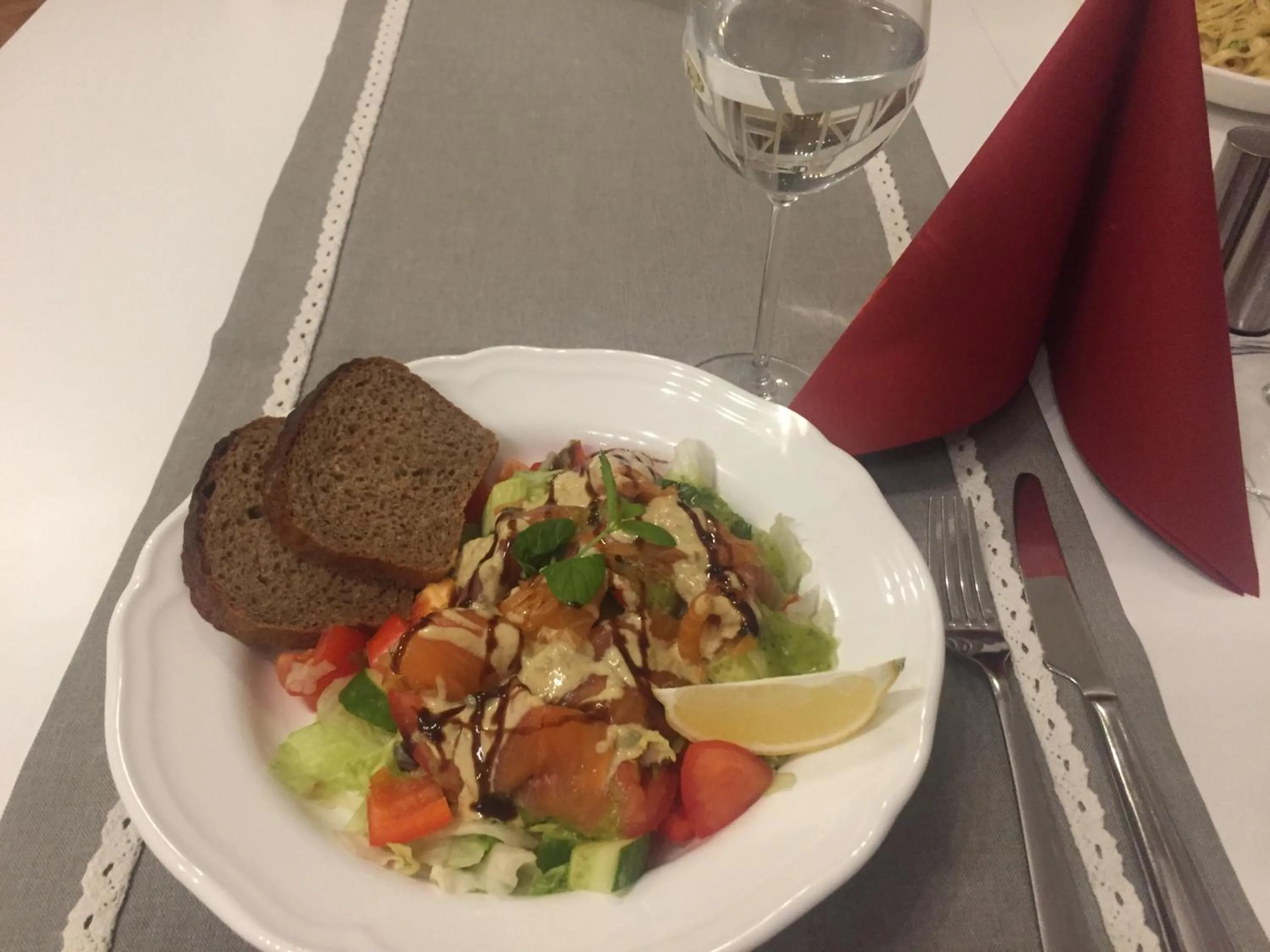 Food close-up in Dom św. Józefa