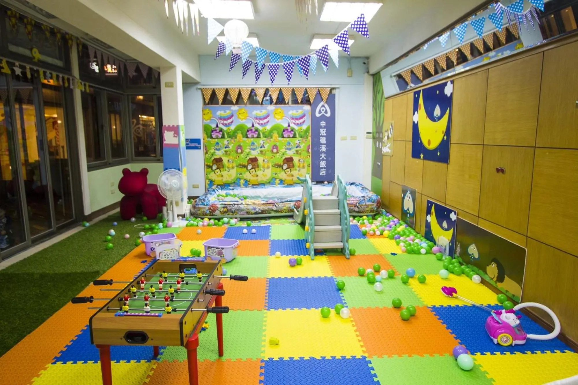 Children play ground in Art Spa Hotel