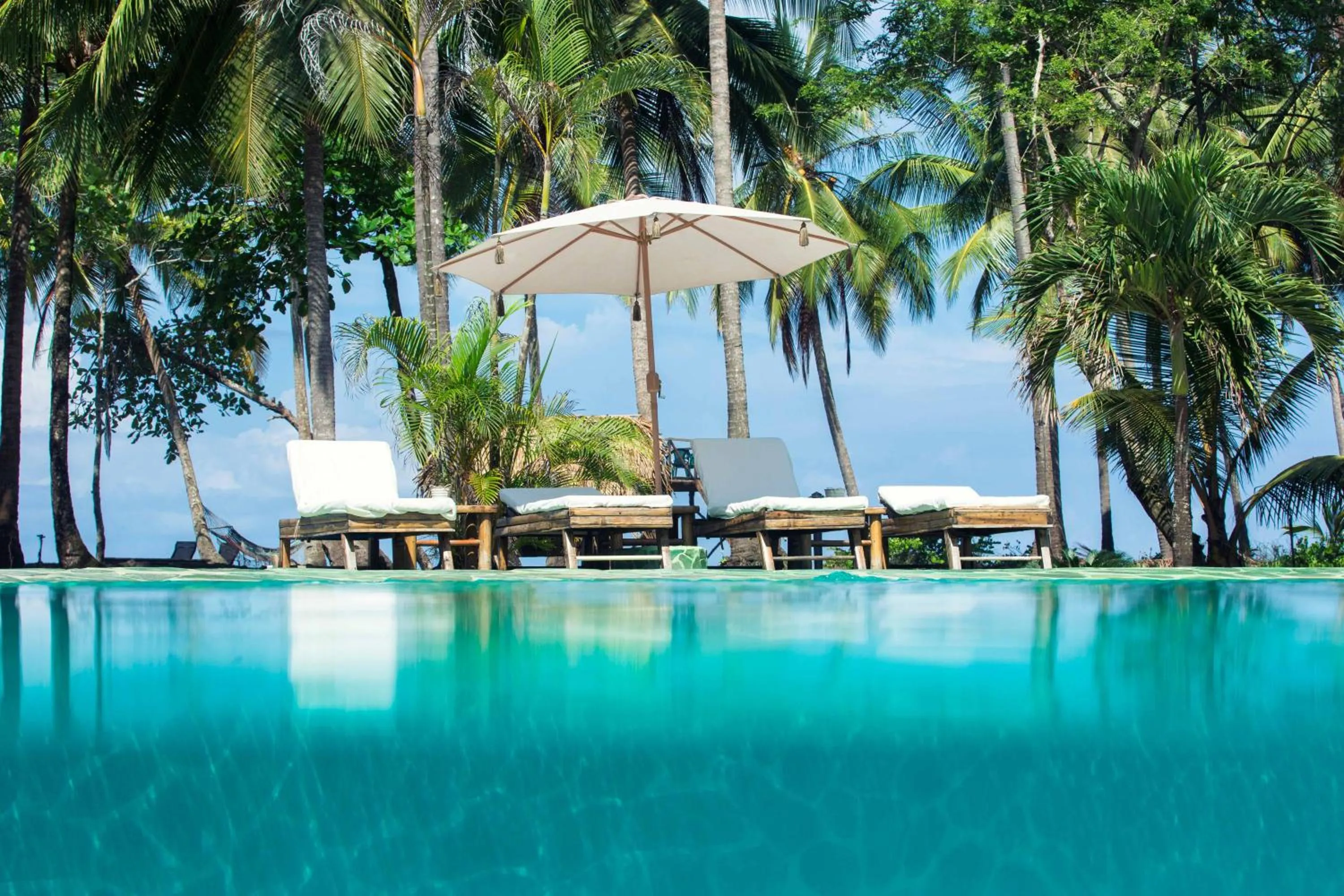 Balcony/Terrace in Hotel Clandestino beach resort