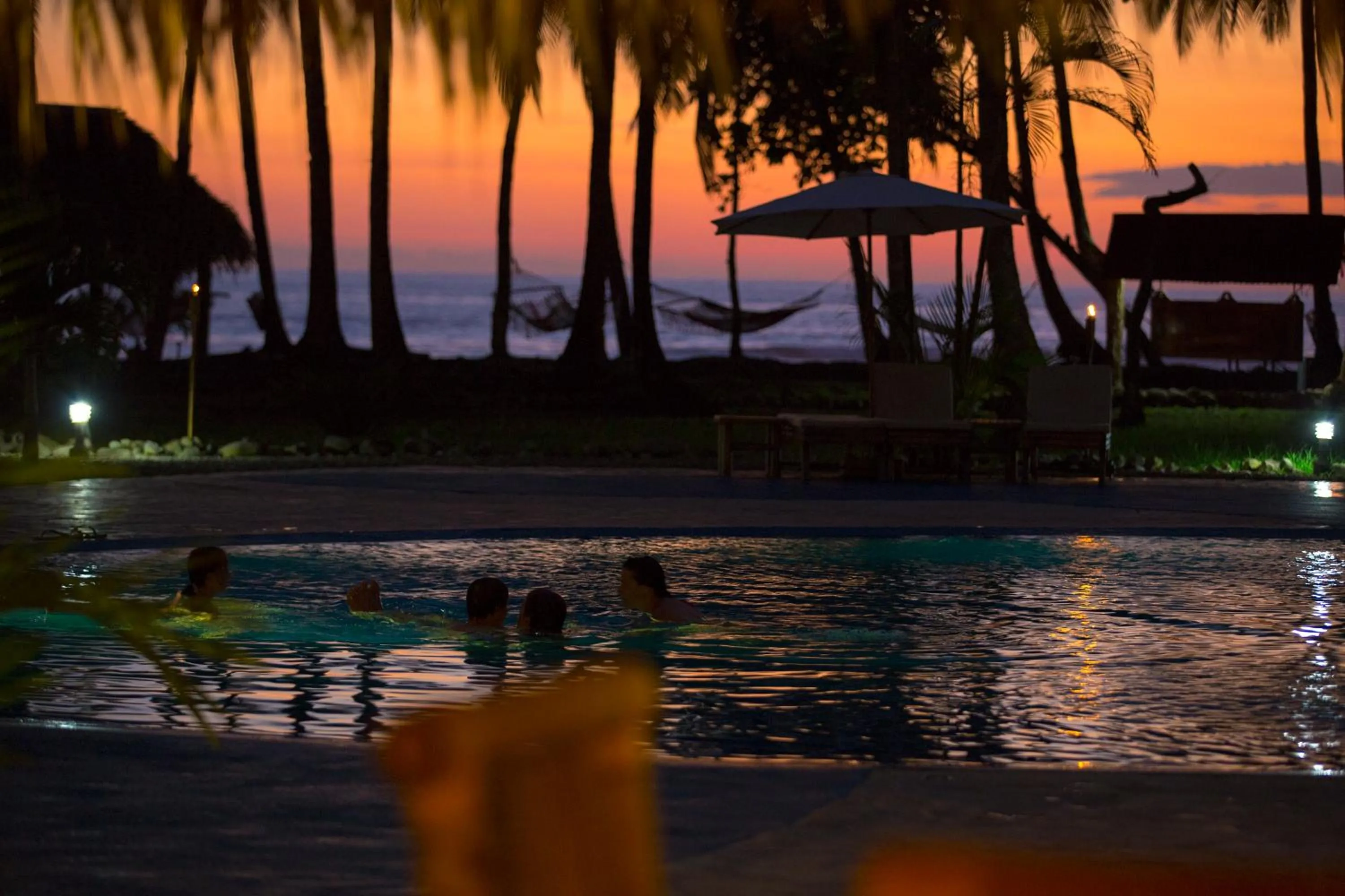 Hot Tub in Hotel Clandestino beach resort