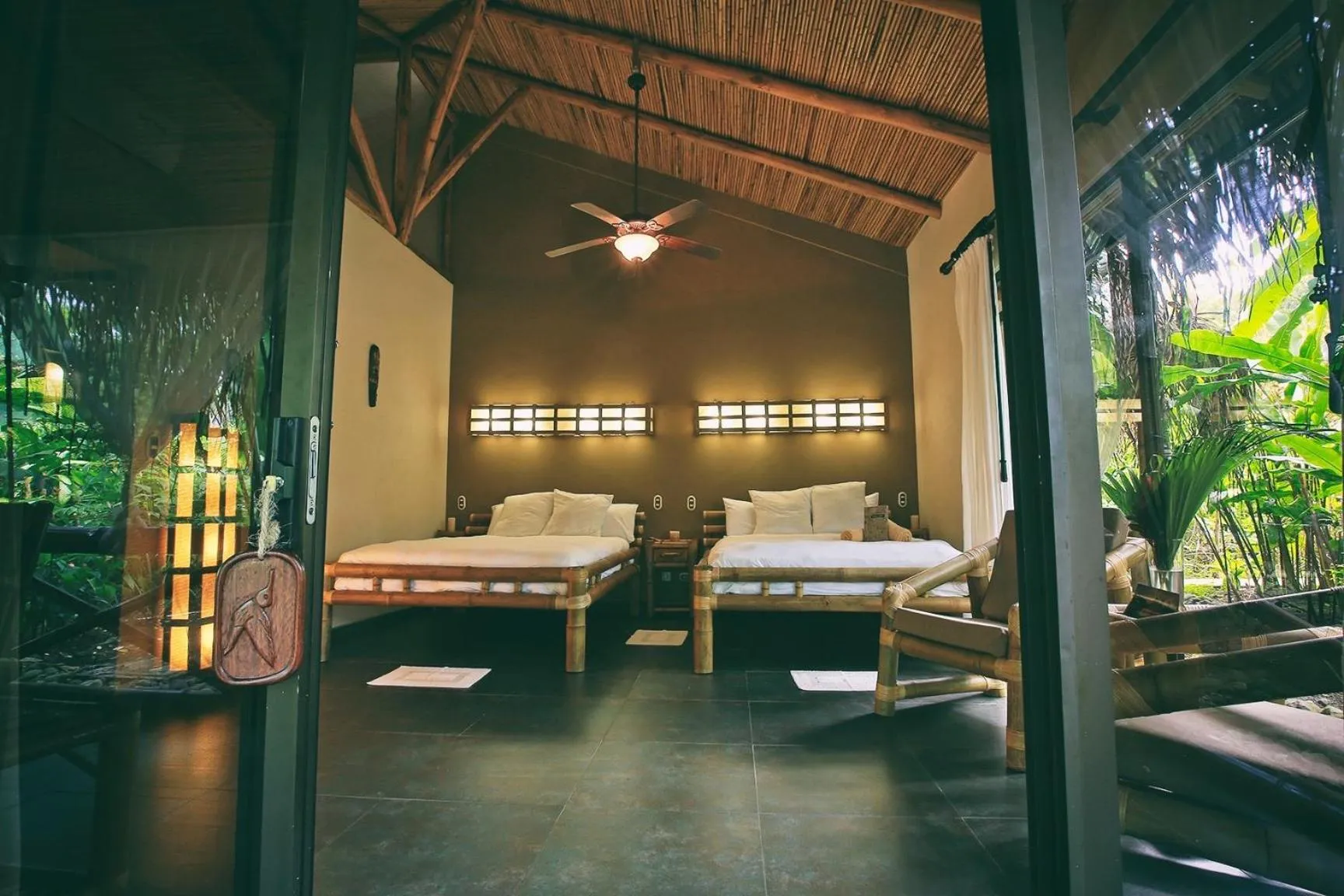 Bed in Hotel Clandestino beach resort