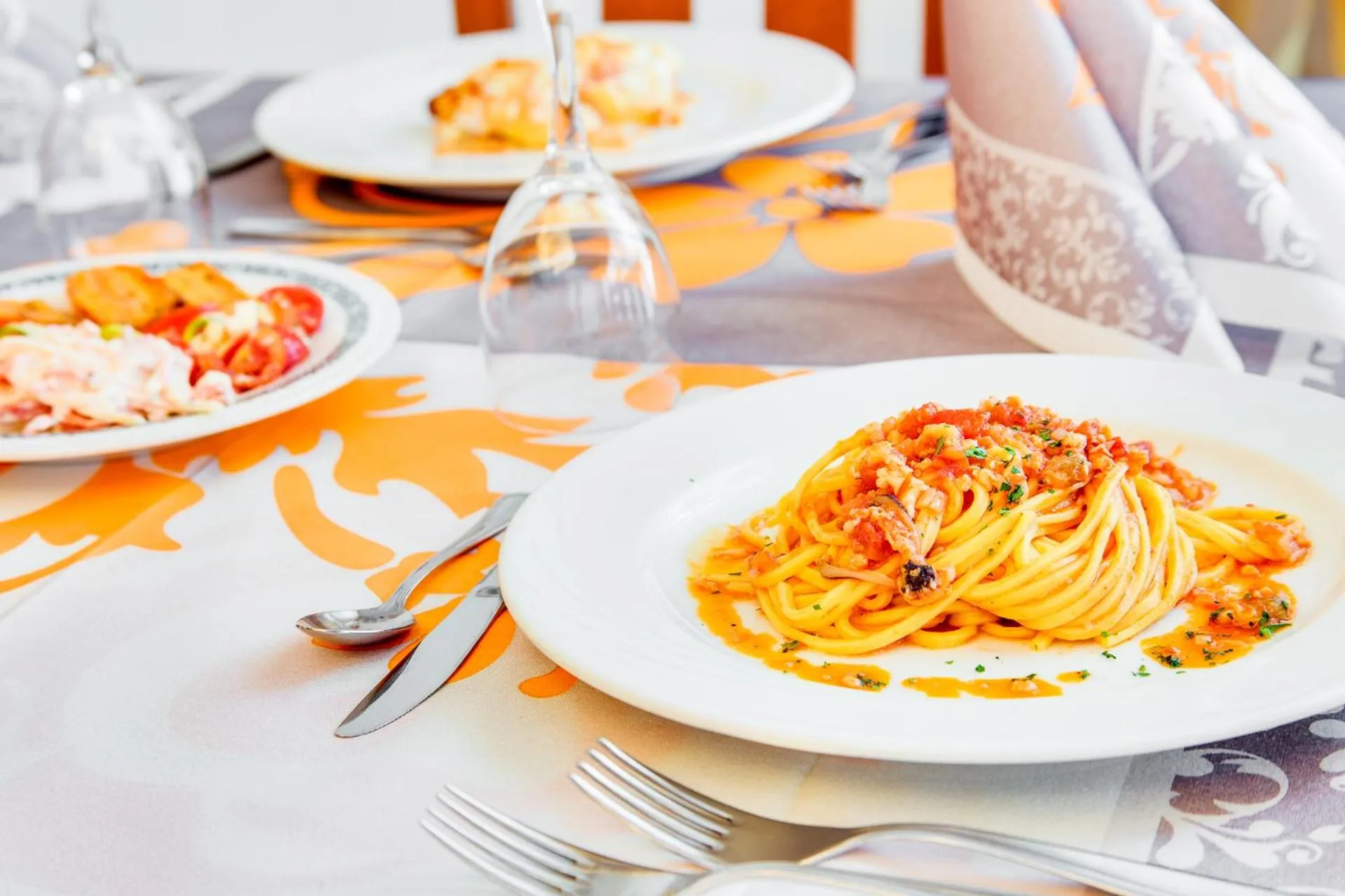 Lunch in Hotel Dolcevita