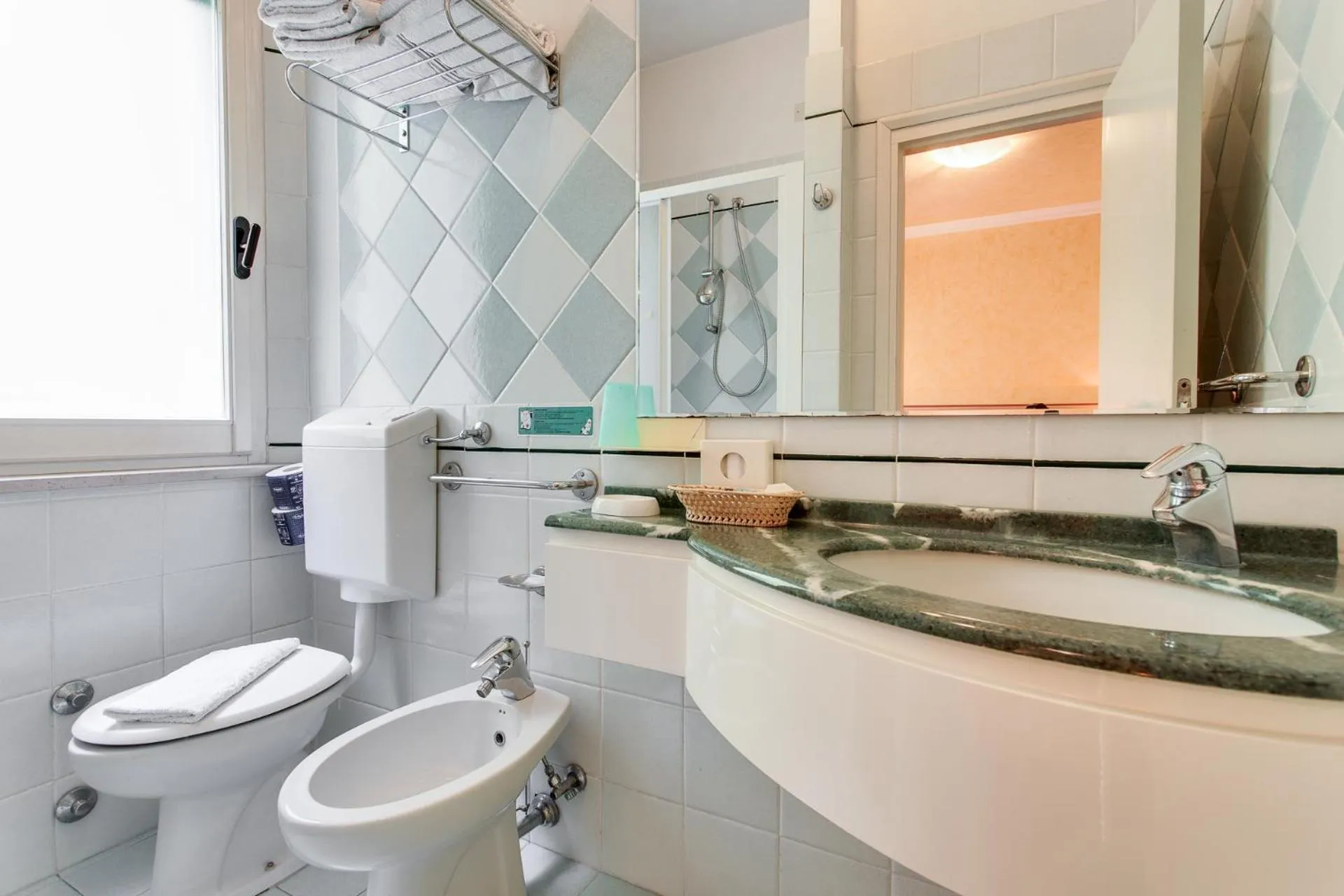 Bathroom in Hotel Dolcevita