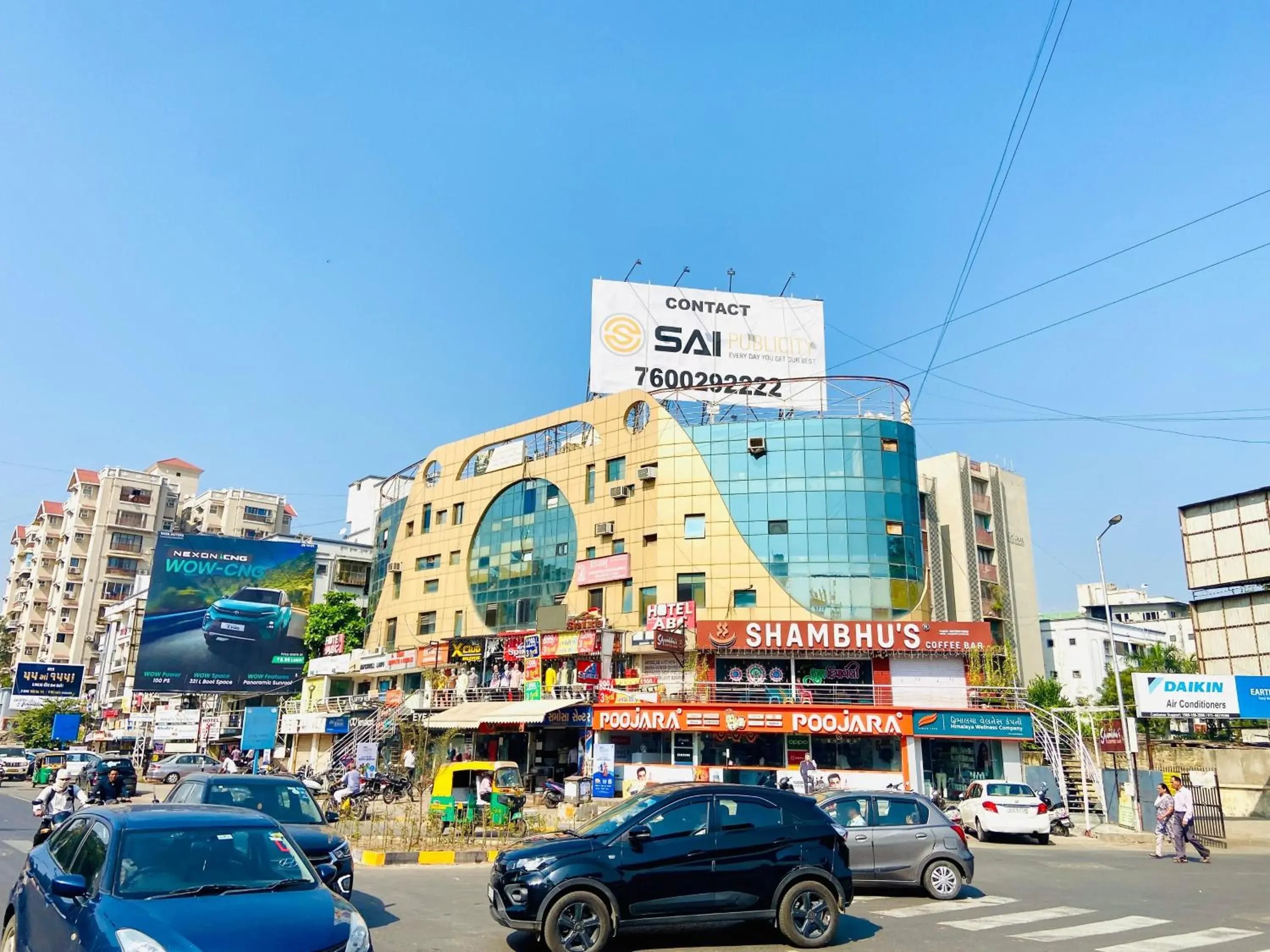Property building in Hotel ABC Satellite Prahlad Nagar Property building in Hotel ABC Satellite Prahlad Nagar