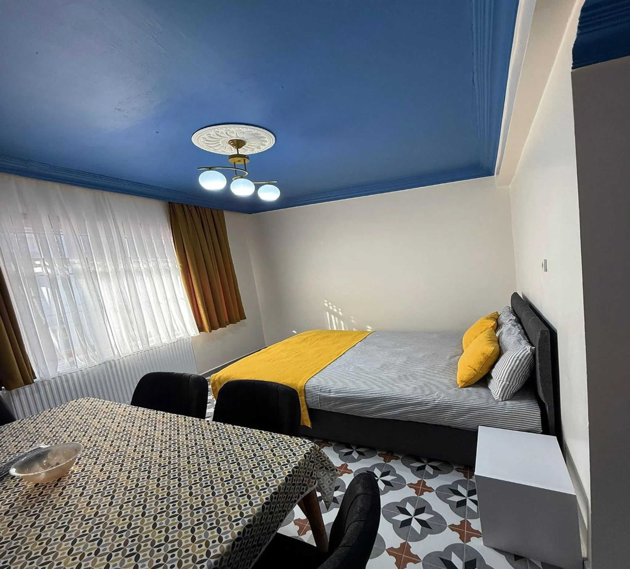 Bed in Armagan Suite Taksim