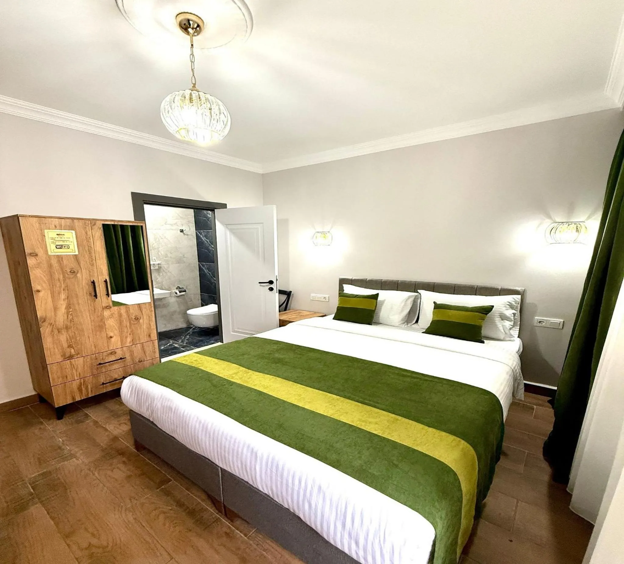 Bed in Armagan Suite Taksim