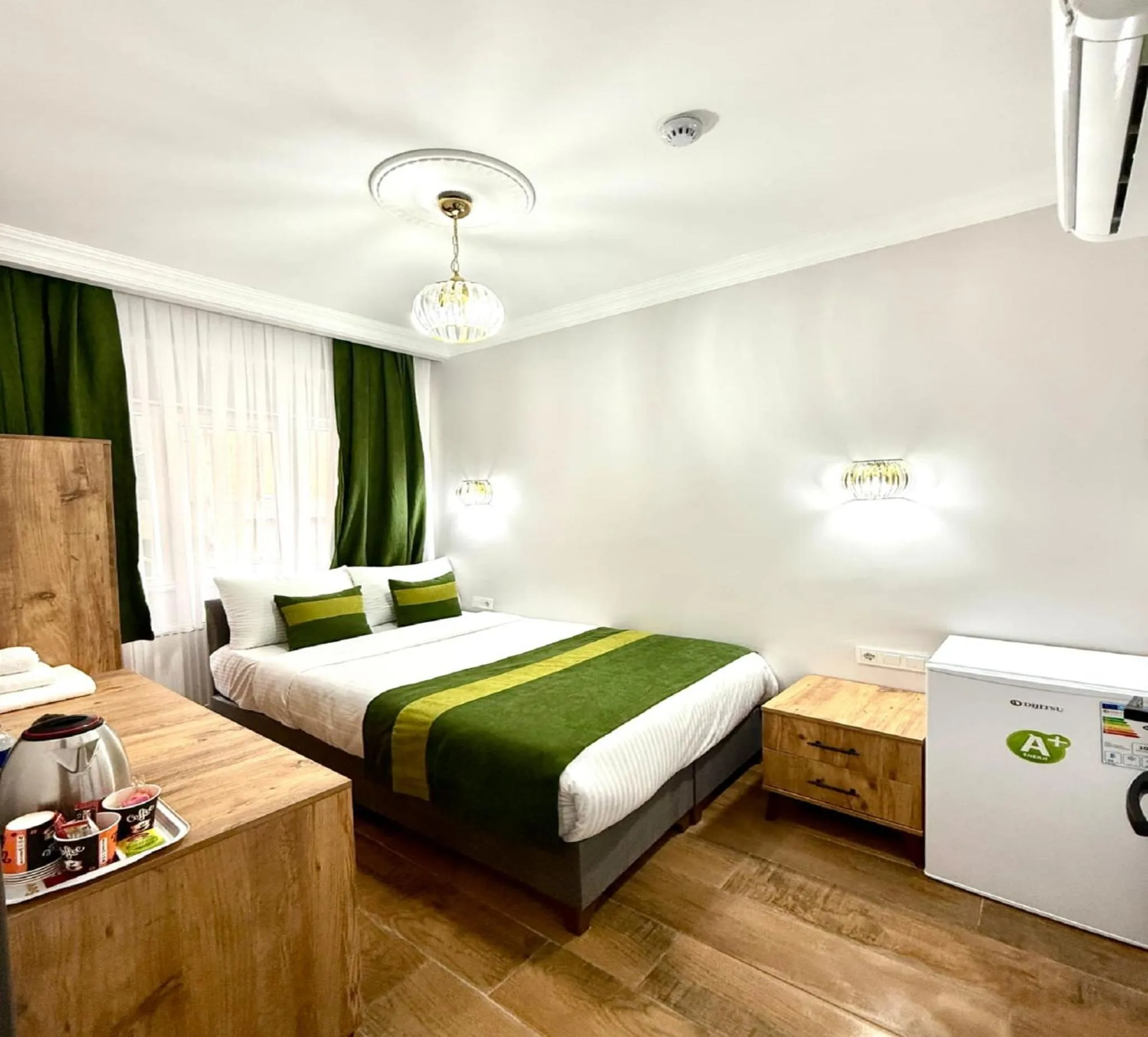 Bed in Armagan Suite Taksim