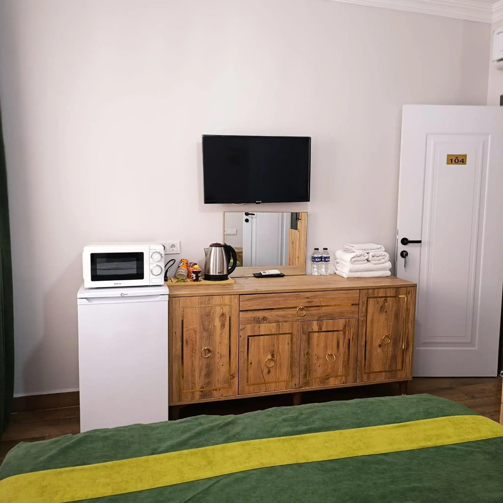 microwave, Bed in Armagan Suite Taksim microwave, Bed in Armagan Suite Taksim