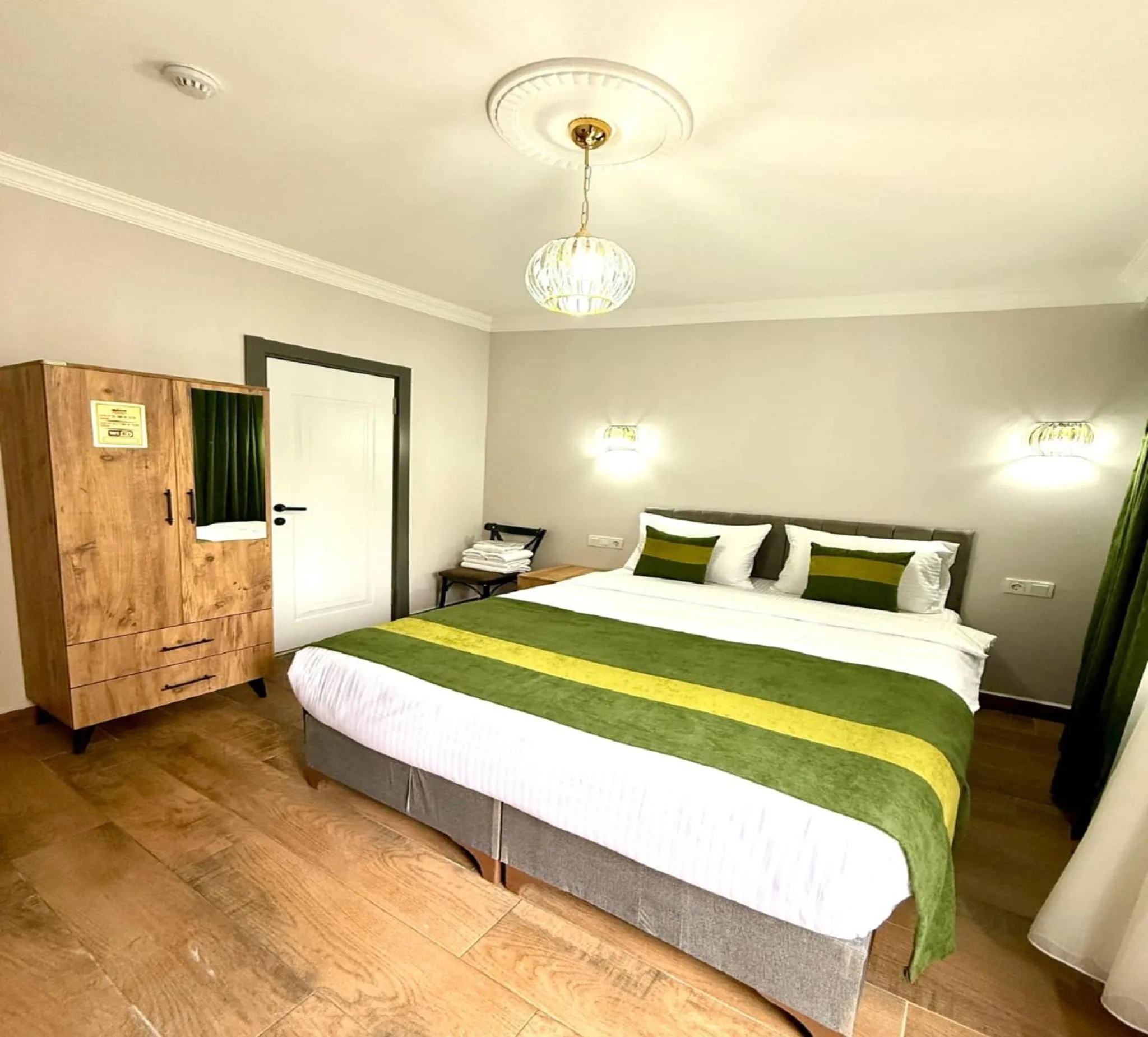 Bed in Armagan Suite Taksim