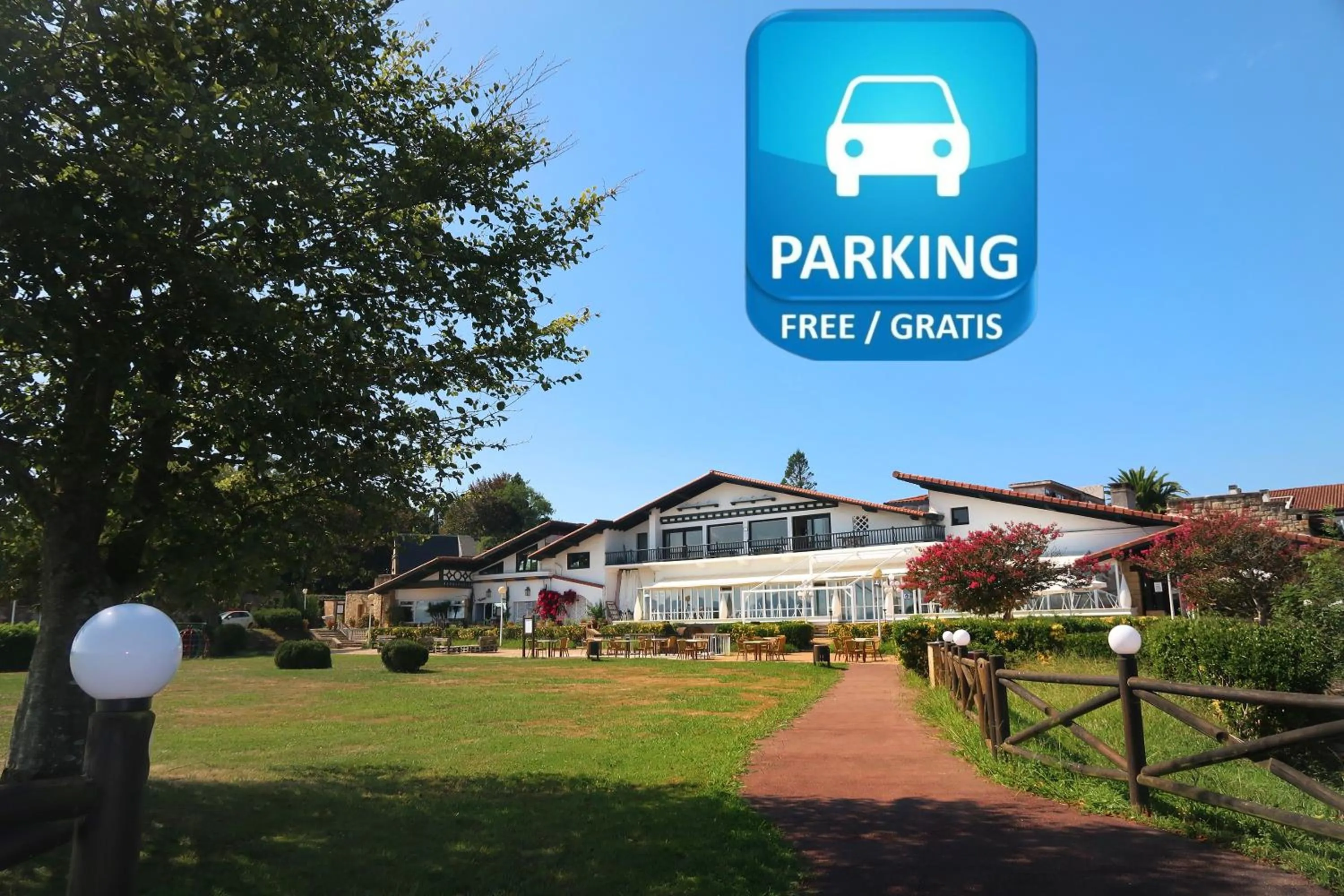 Property logo or sign in Hotel Gudamendi