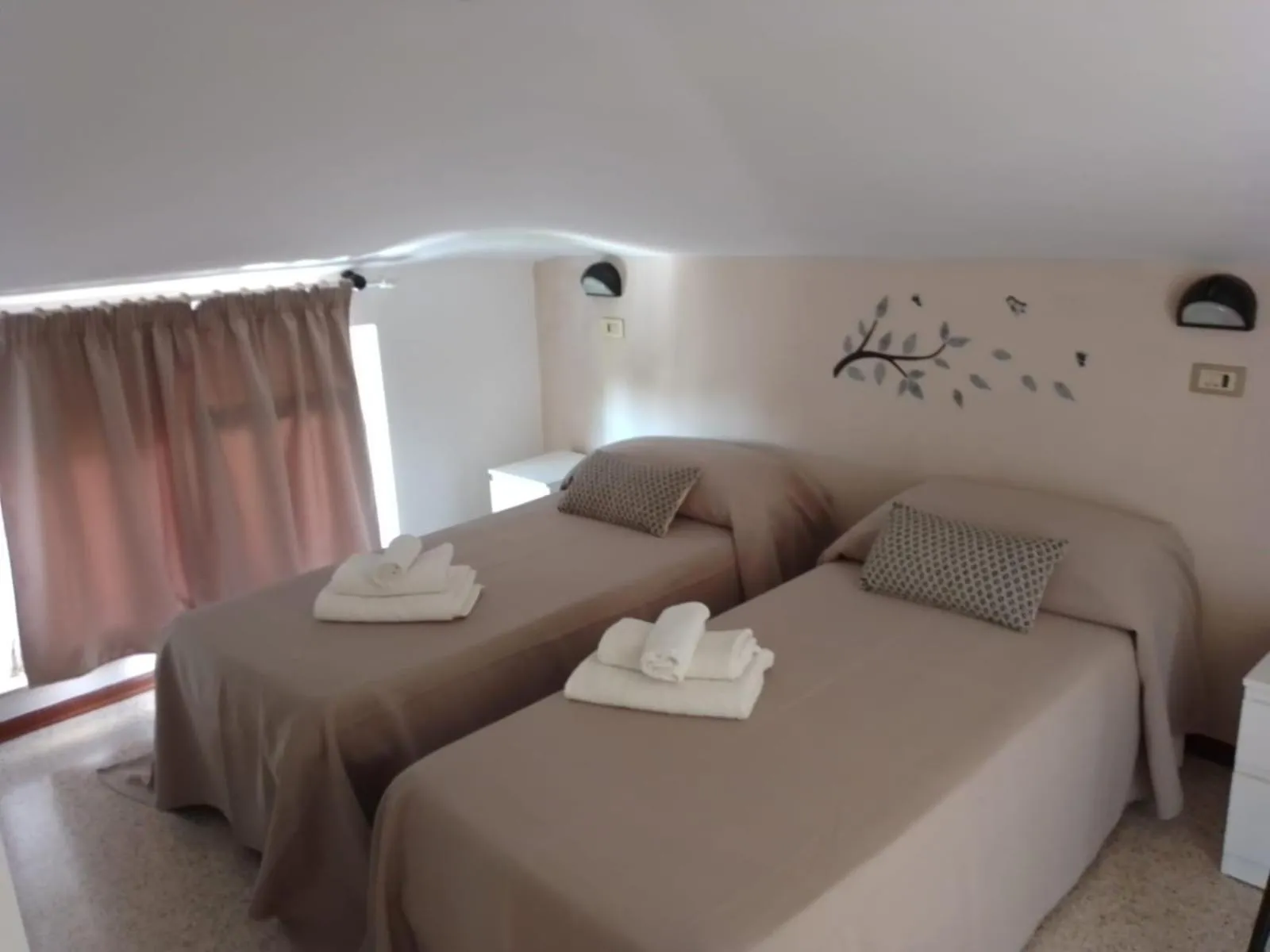 Bed in Hotel Perla Verde
