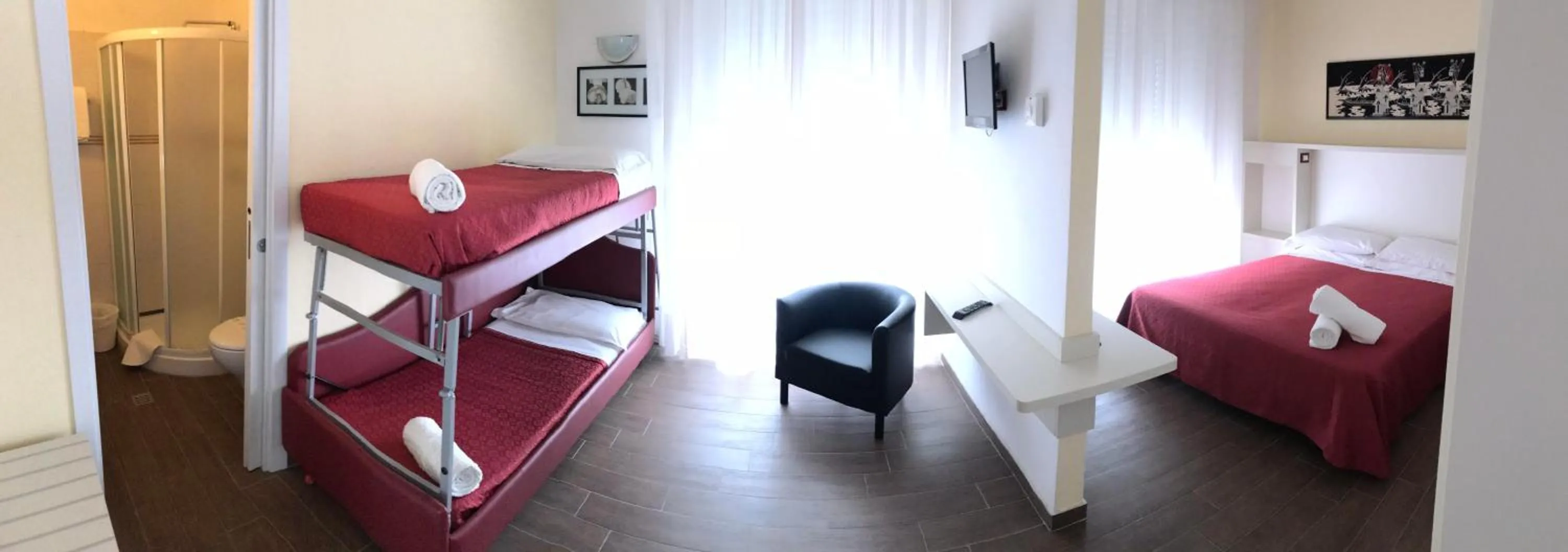 Bed in Hotel Perla Verde