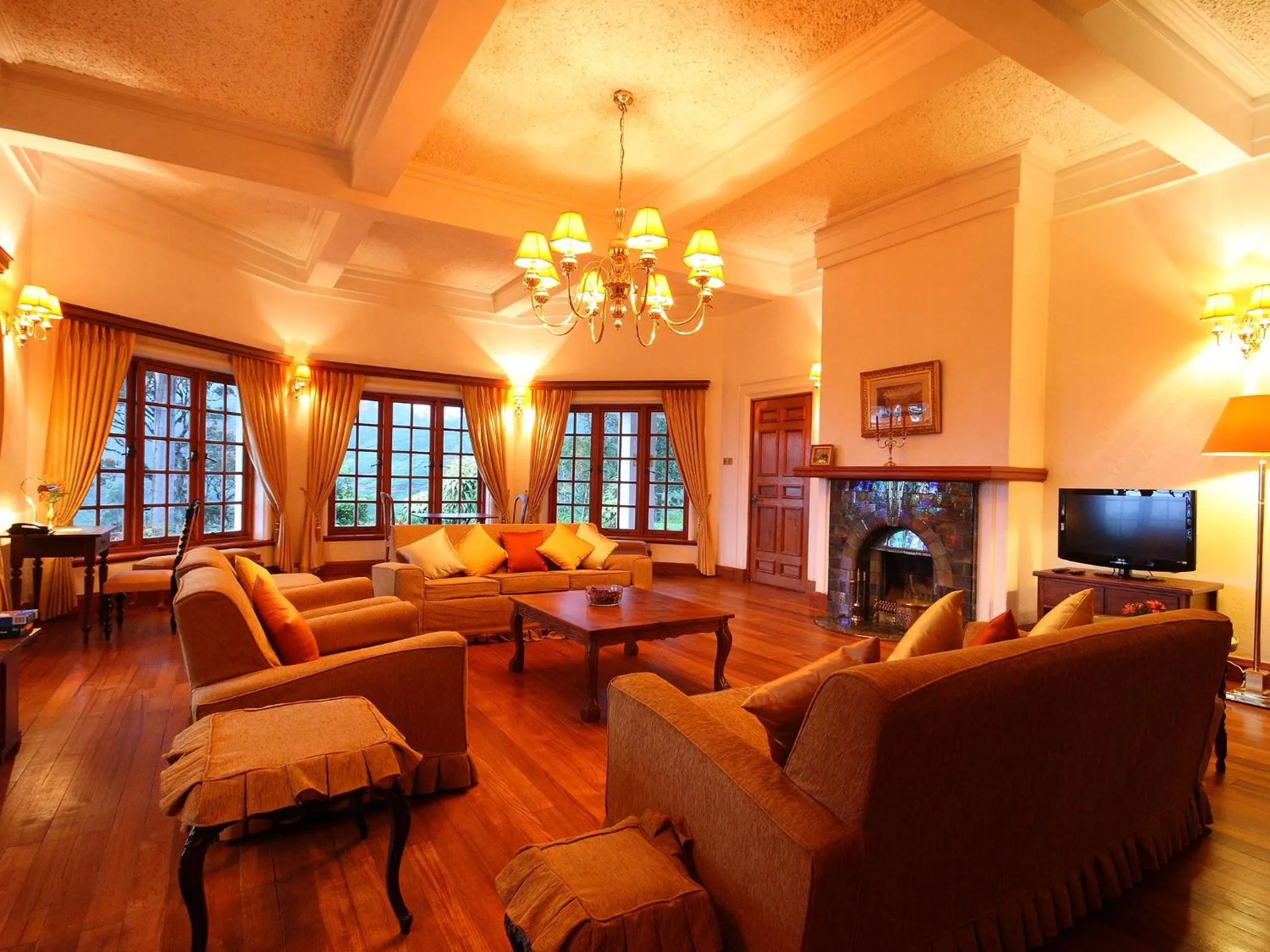 Living room in Governor's Mansion