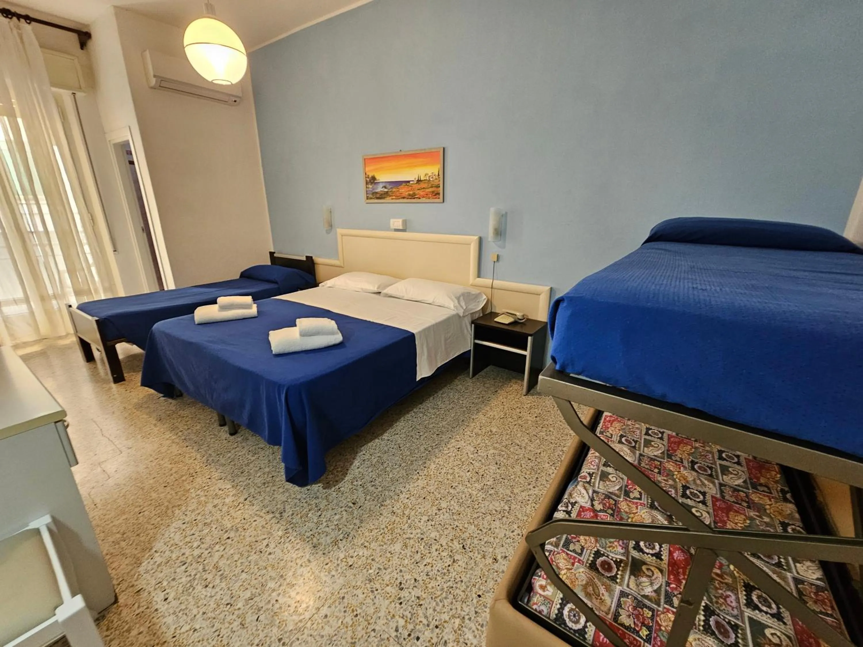 Bed in Hotel Riviera Nuova Gestione