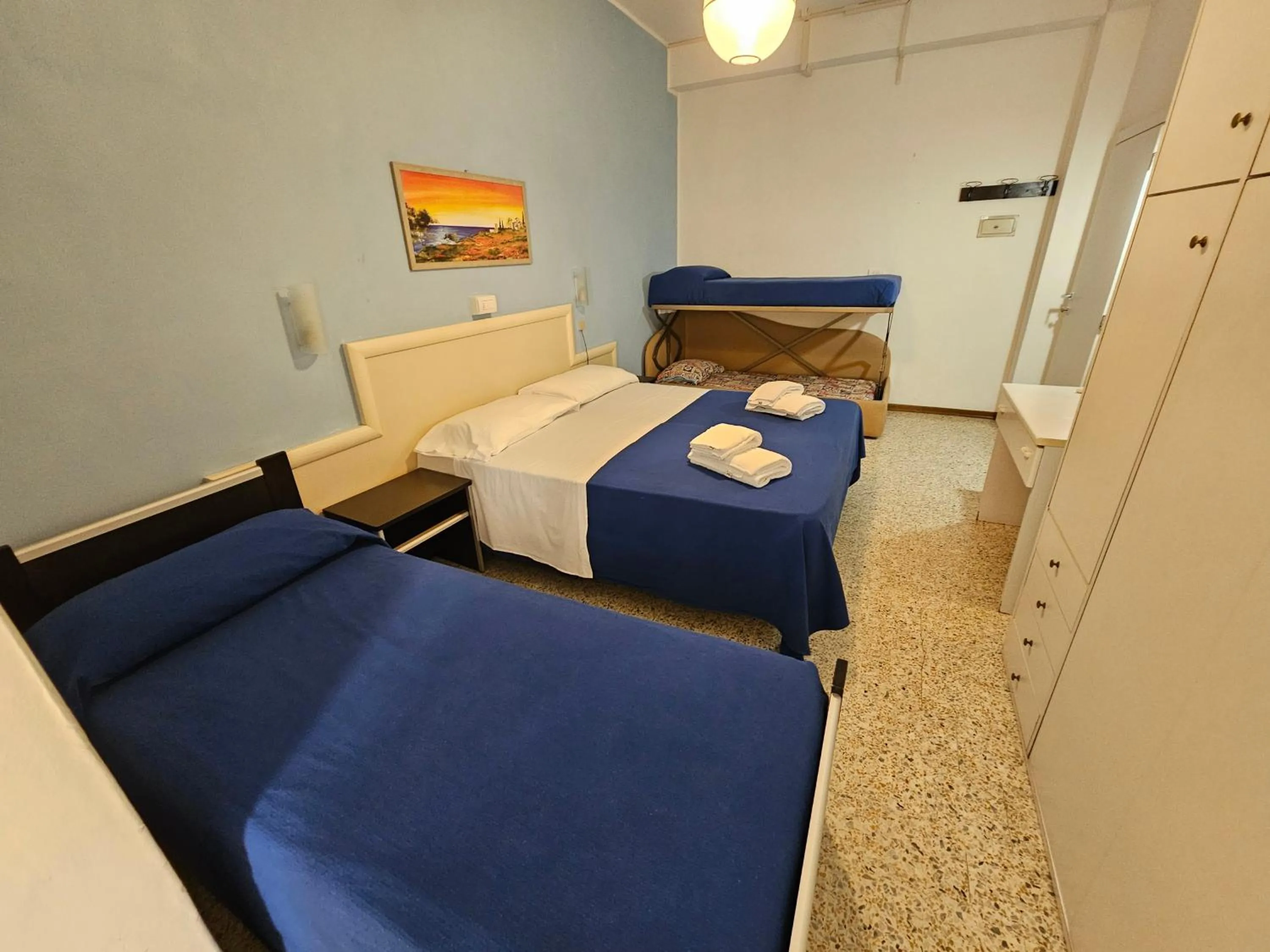 Bed in Hotel Riviera Nuova Gestione