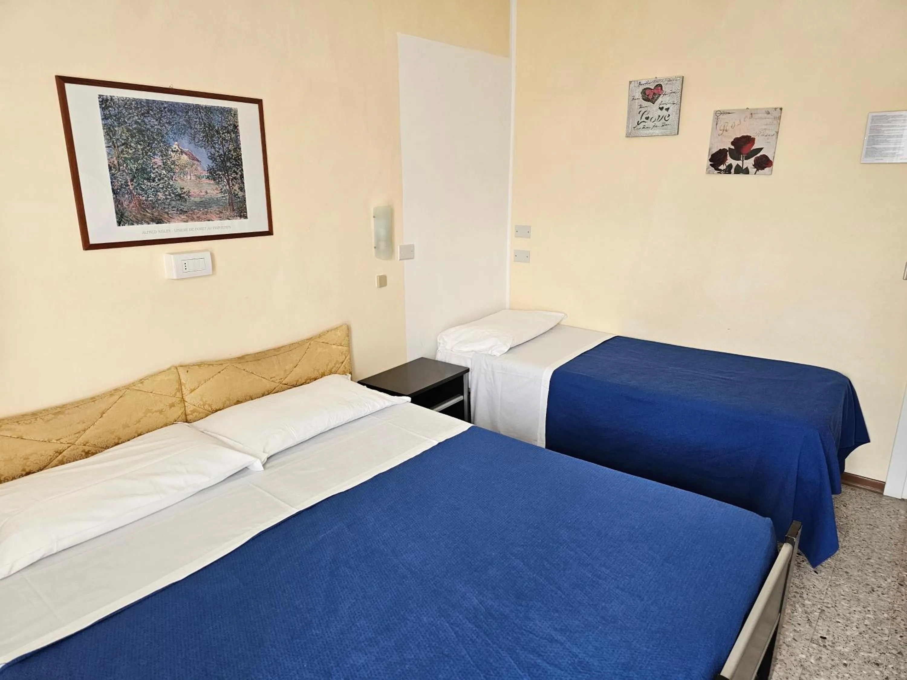 Bed in Hotel Riviera Nuova Gestione